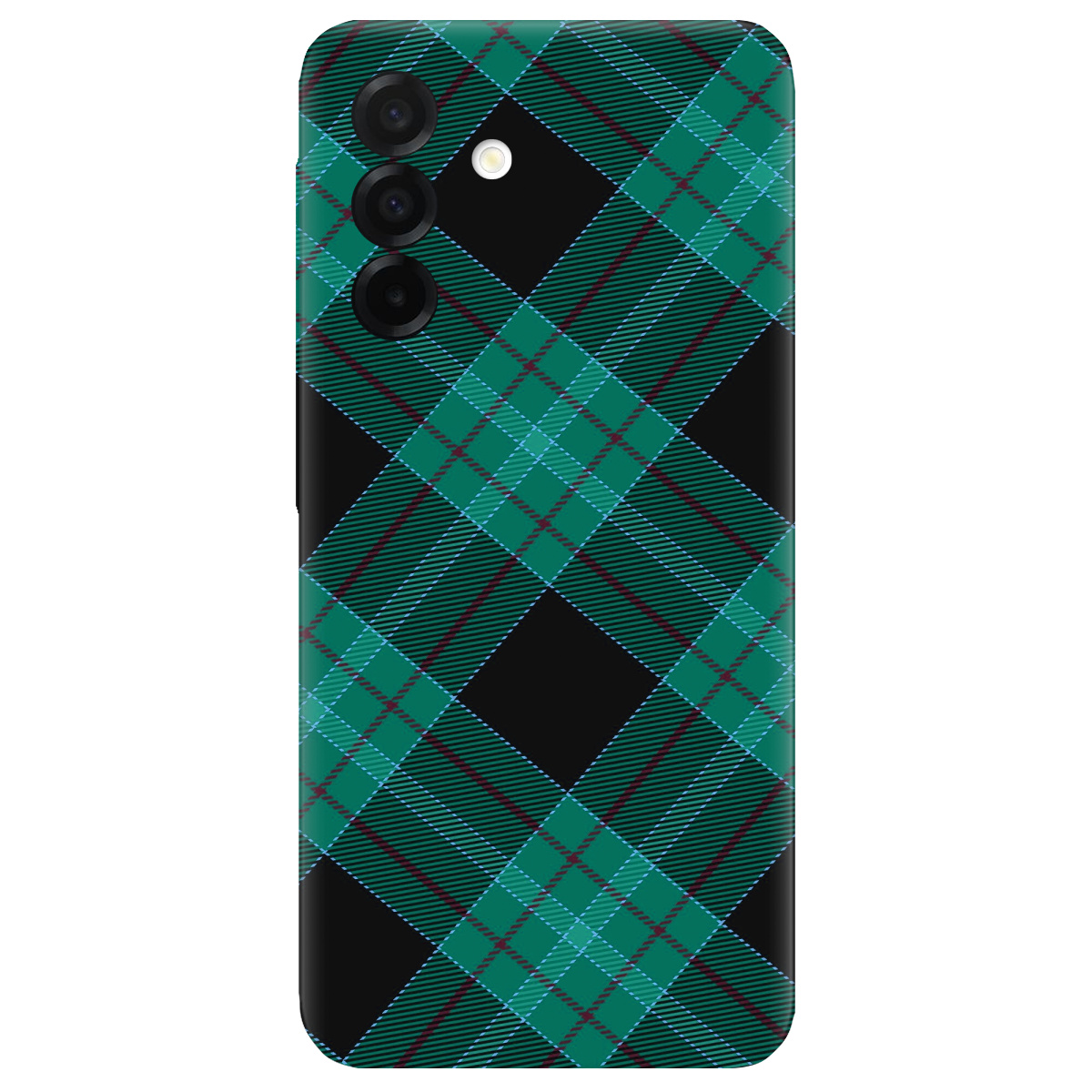 Чехол для Samsung Galaxy A26 5G Зелений тартан - фото 1 - Чехлы для телефонов