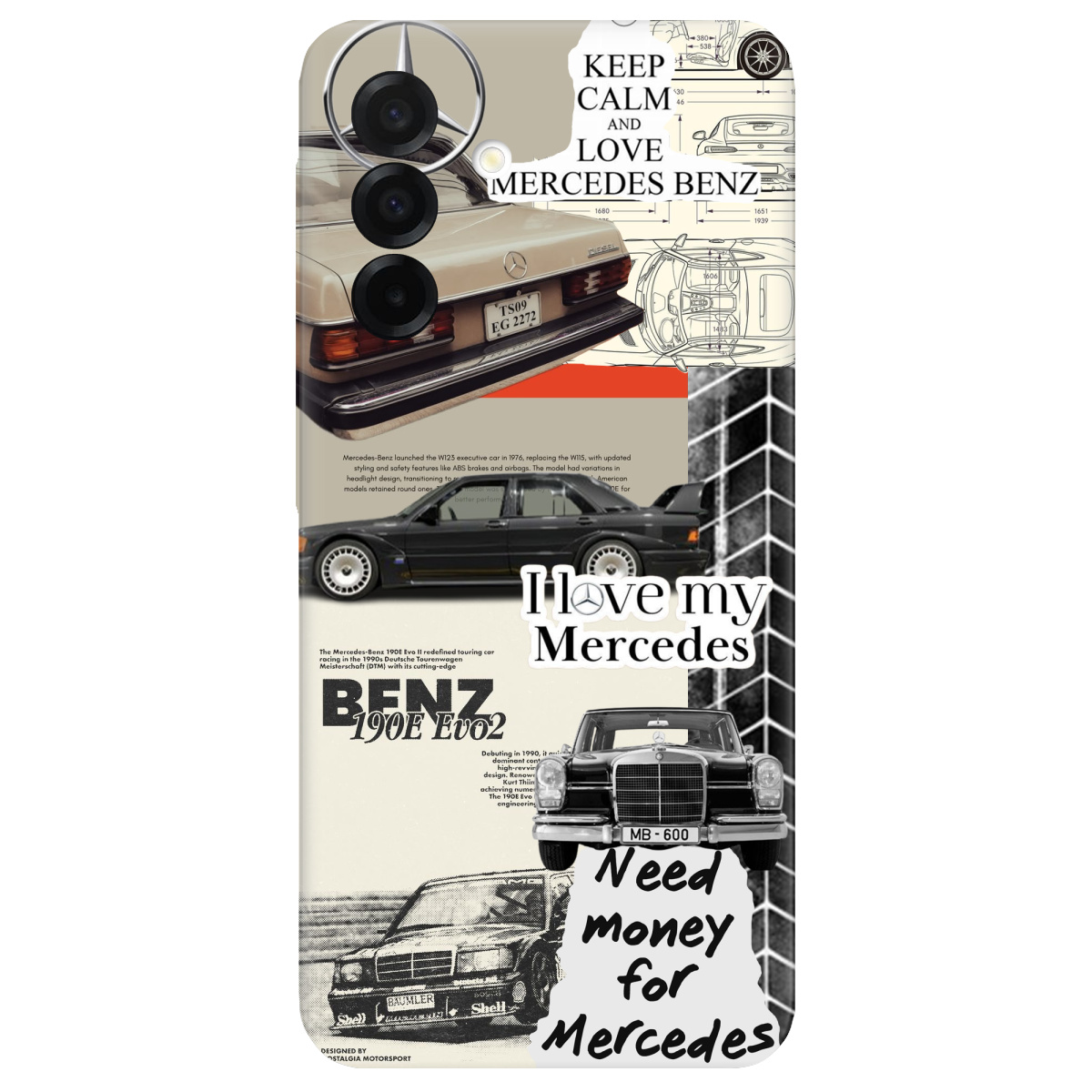 Чохол для Samsung Galaxy A26 5G Mercedes - фото 1 - Чохли для телефонів