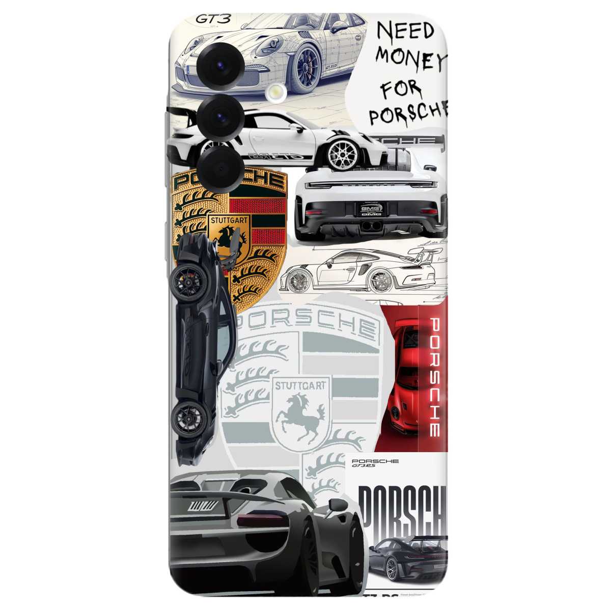 Чехол для Samsung Galaxy A56 5G Porsche - фото 1 - Чехлы для телефонов