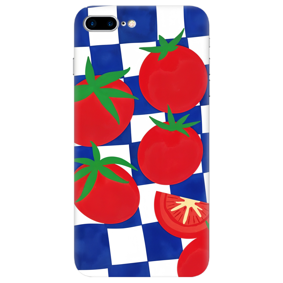 Чохол для Apple iPhone 7 Plus Веселі томати - фото 1 - Чохли для телефонів