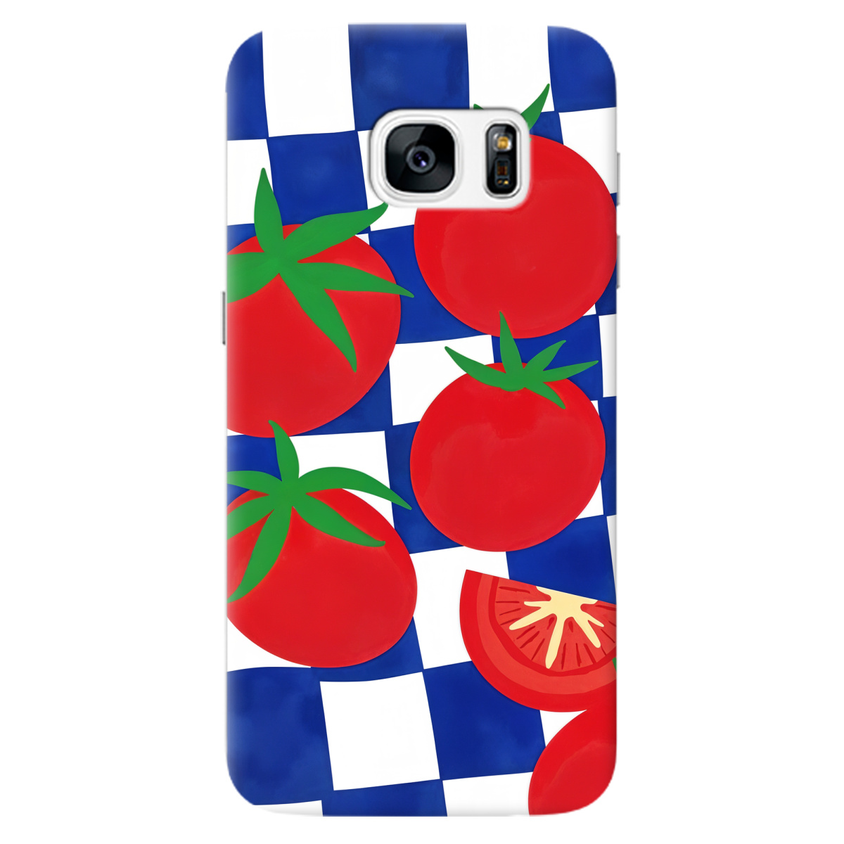 Чехол для Samsung Galaxy S7 Веселі томати - фото 1 - Чехлы для телефонов