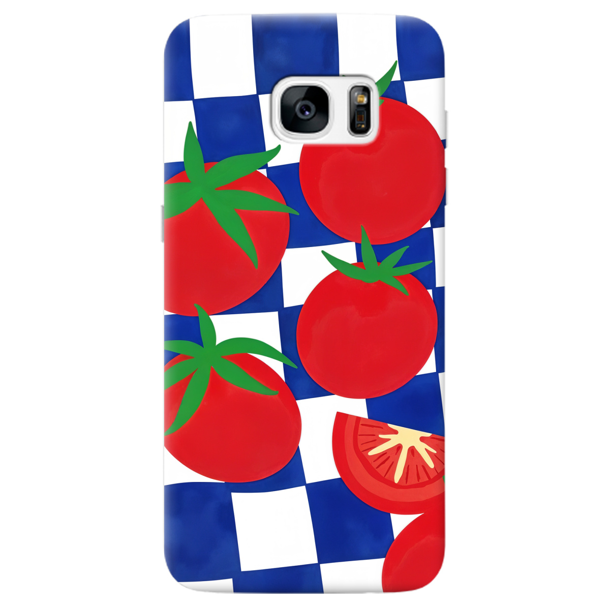 Чехол для Samsung Galaxy S7 Edge Веселі томати - фото 1 - Чехлы для телефонов