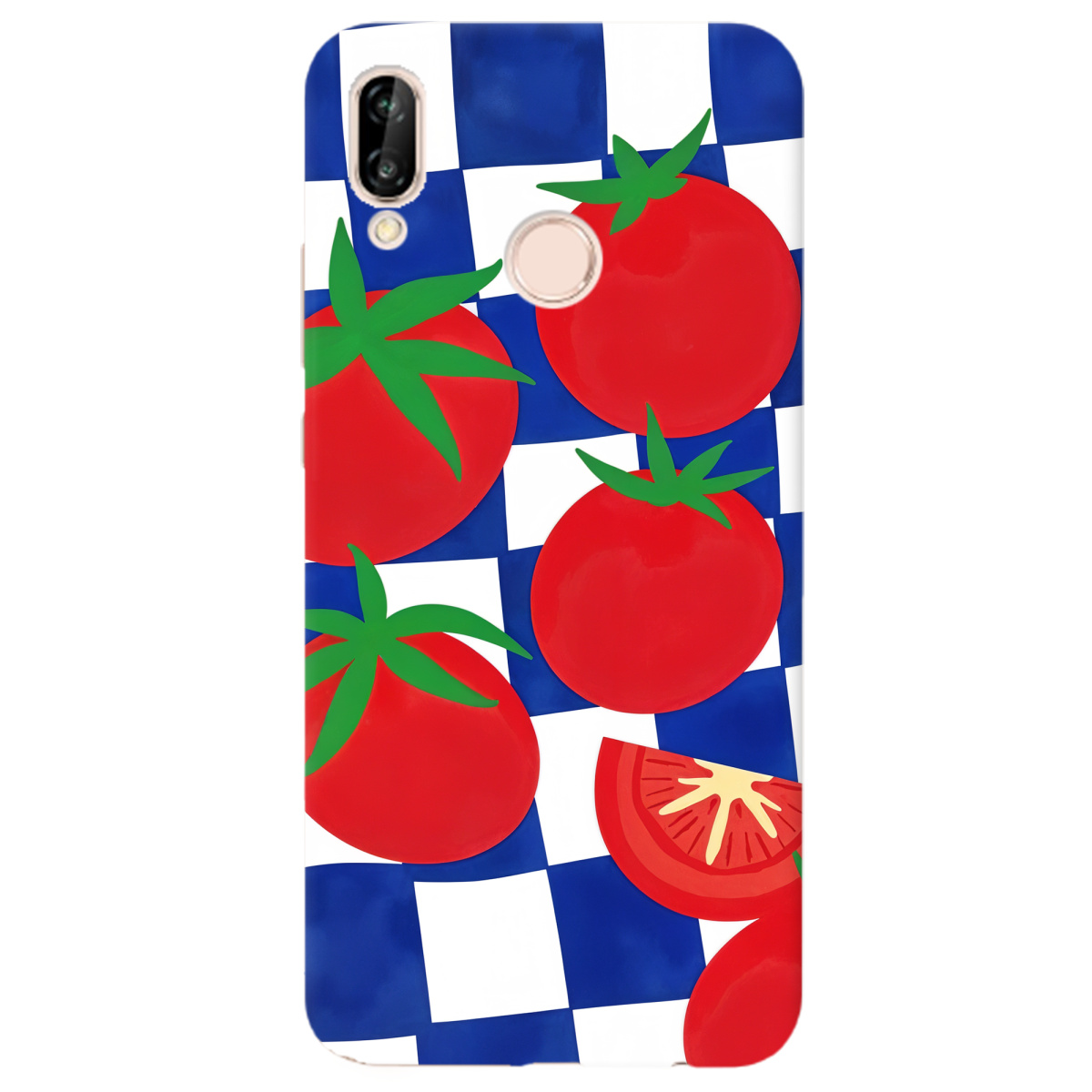 Чохол для Huawei P20 Lite Веселі томати - фото 1 - Чохли для телефонів