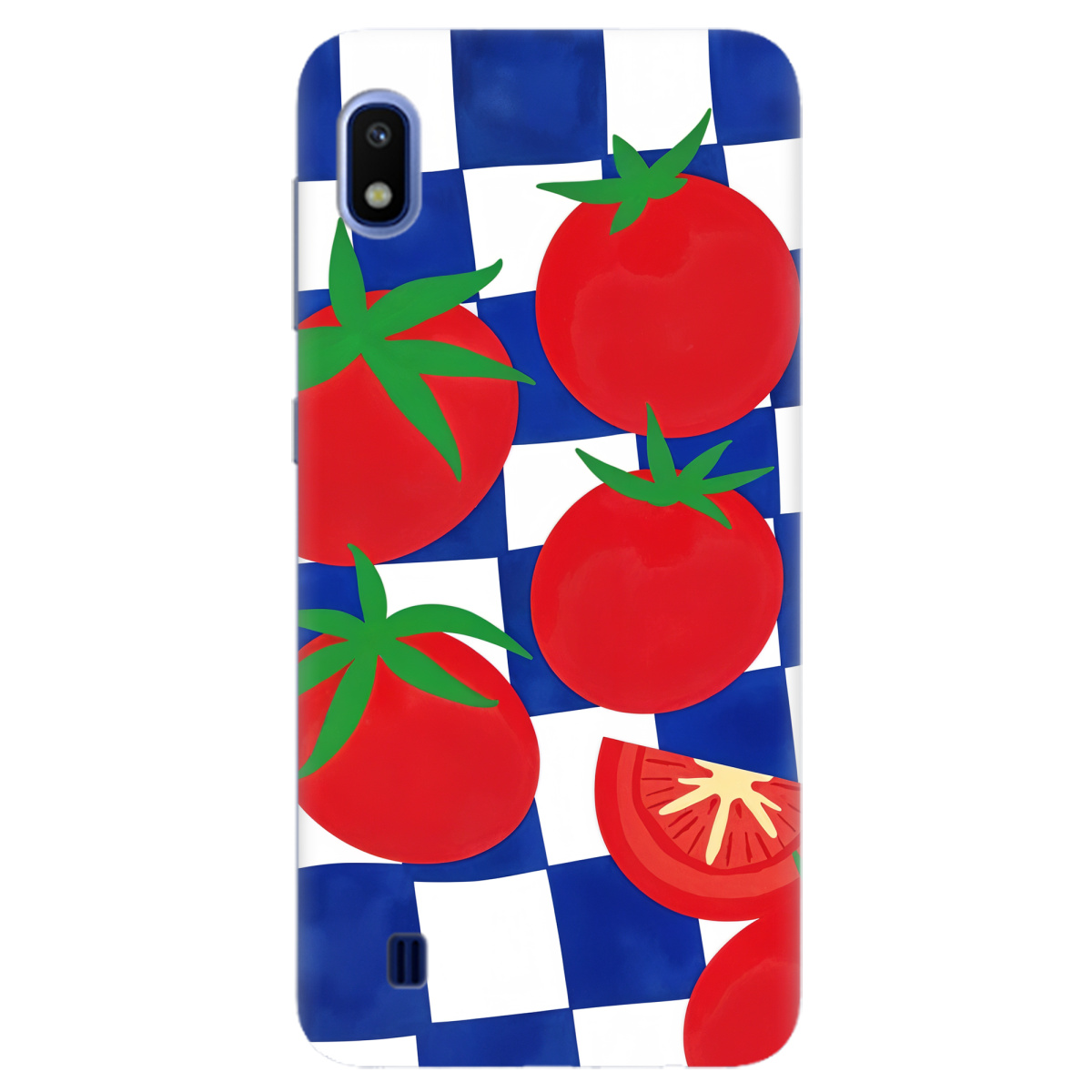 Чохол для Samsung Galaxy A10 Веселі томати - фото 1 - Чохли для телефонів