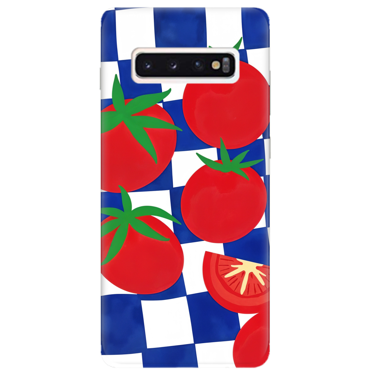Чехол для Samsung Galaxy S10 Веселі томати - фото 1 - Чехлы для телефонов