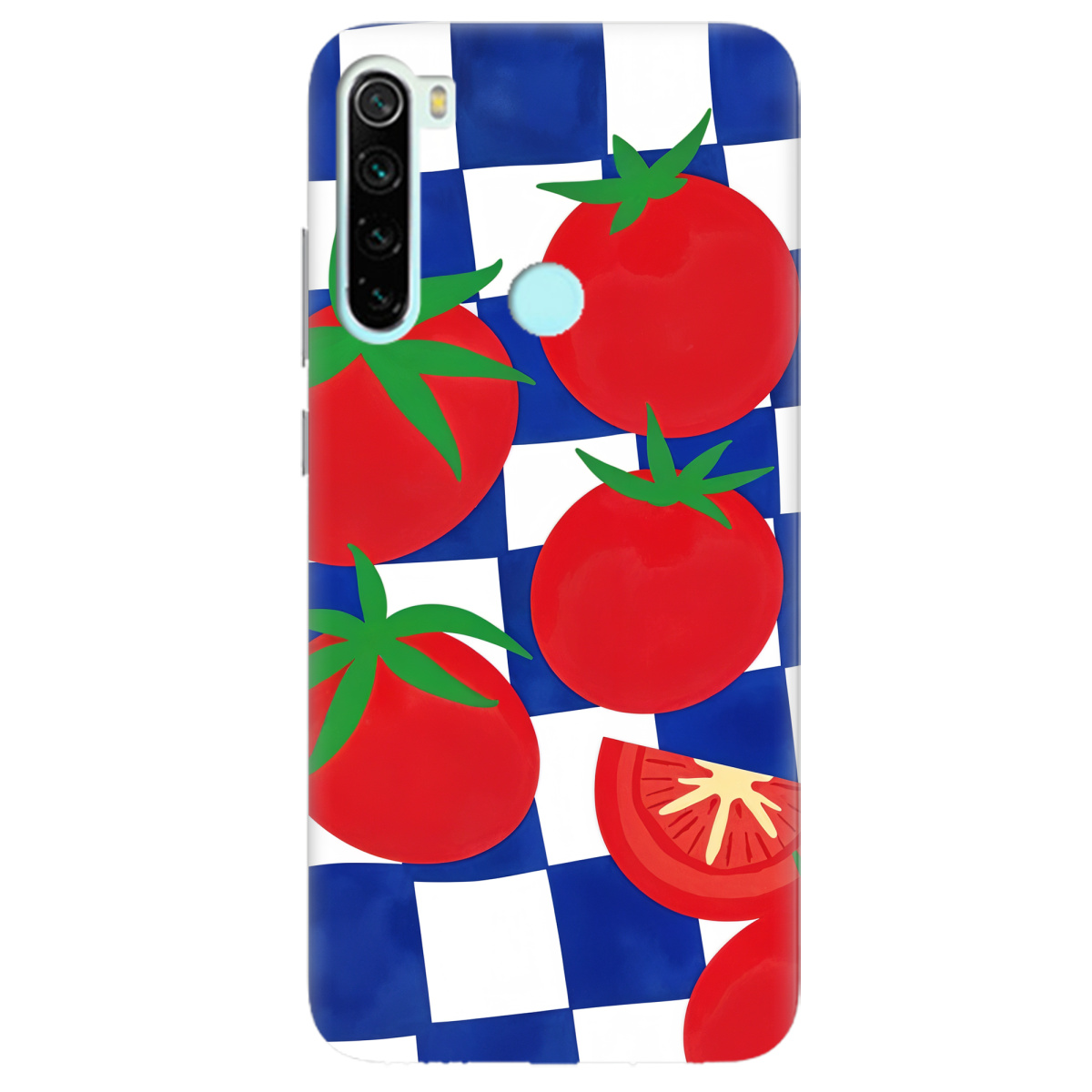Чохол для Xiaomi Redmi Note 8 Веселі томати - фото 1 - Чохли для телефонів