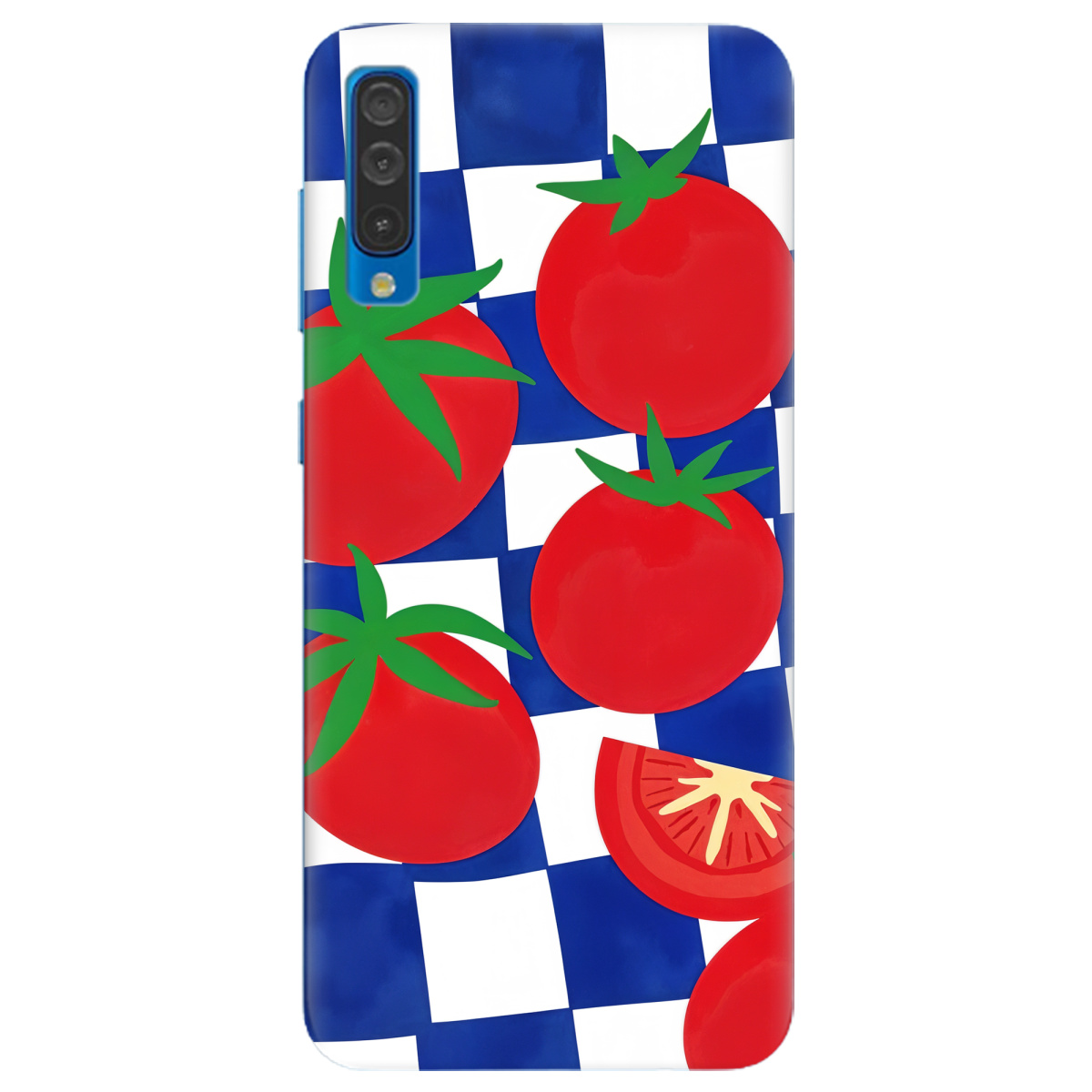 Чохол для Samsung Galaxy A30s Веселі томати - фото 1 Чохол для Samsung Galaxy A30s Веселі томати - фото 1 - Чохли для телефонів