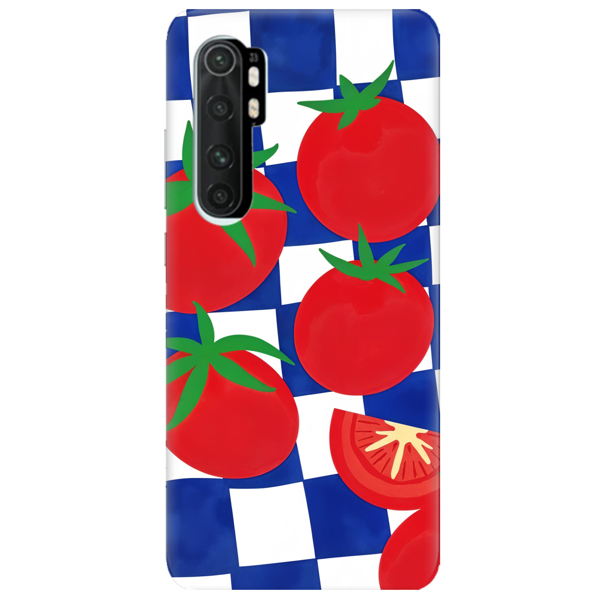 Чохол для Xiaomi Mi Note 10 Lite Веселі томати - фото 1 - Чохли для телефонів