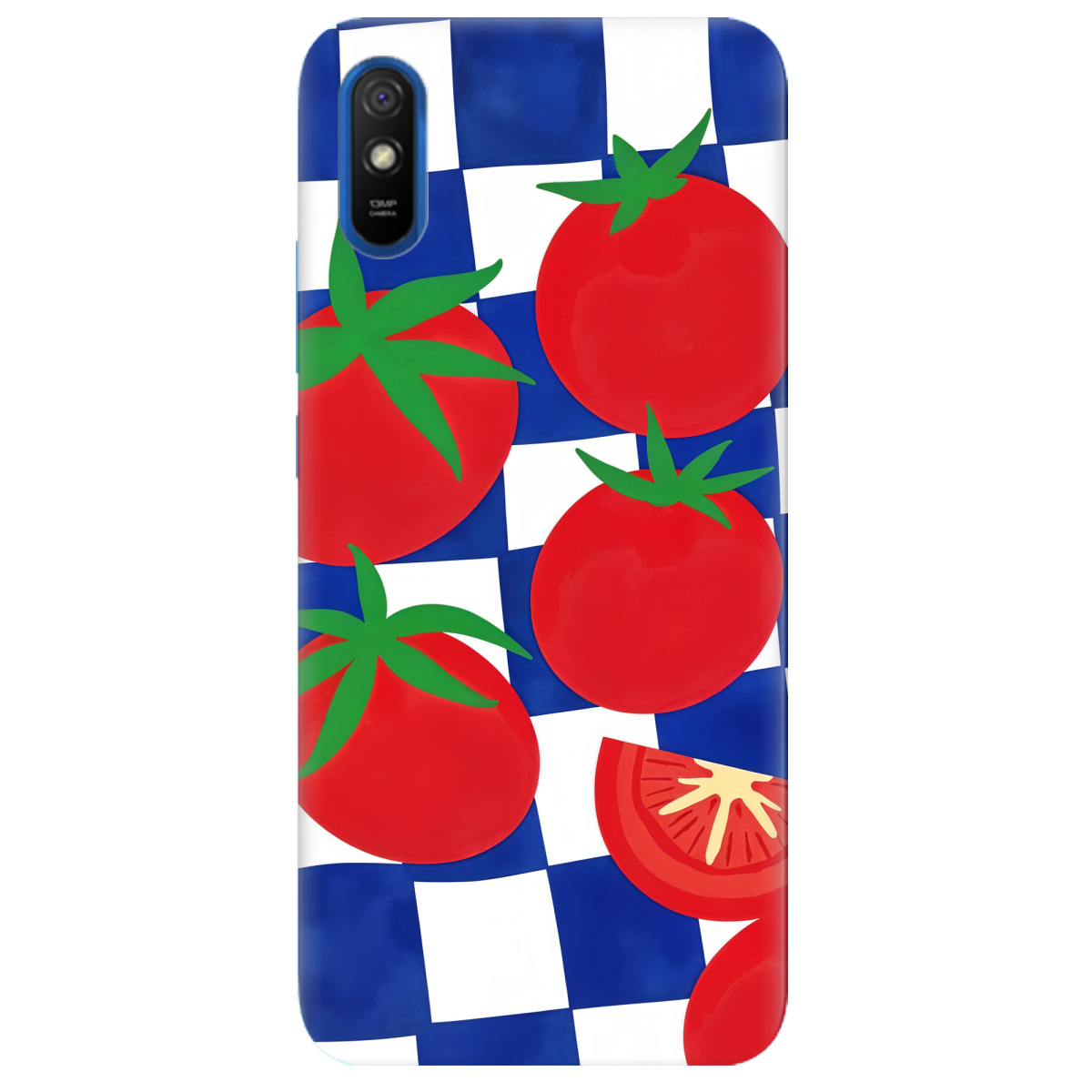 Чехол для Xiaomi Redmi 9A Веселі томати - фото 1 - Чехлы для телефонов