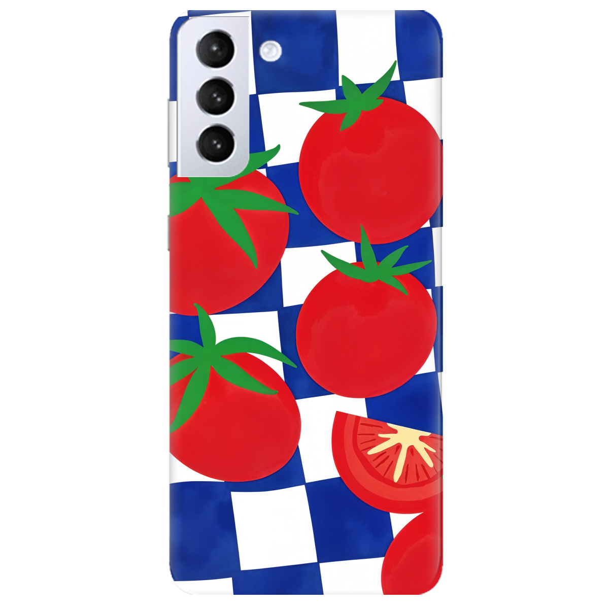 Чехол для Samsung Galaxy S21 Веселі томати - фото 1 - Чехлы для телефонов