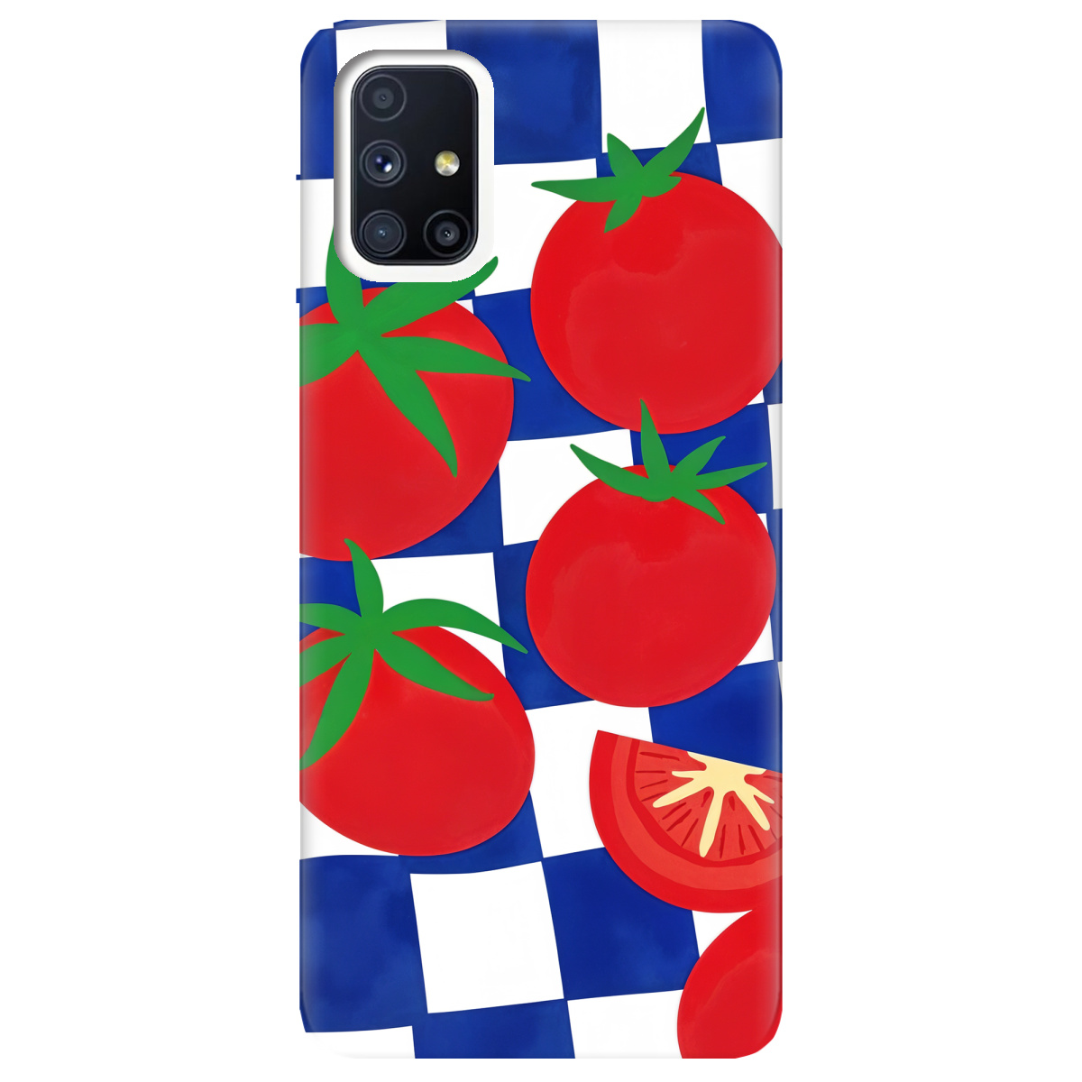 Чехол для Samsung Galaxy M51 Веселі томати - фото 1 - Чехлы для телефонов