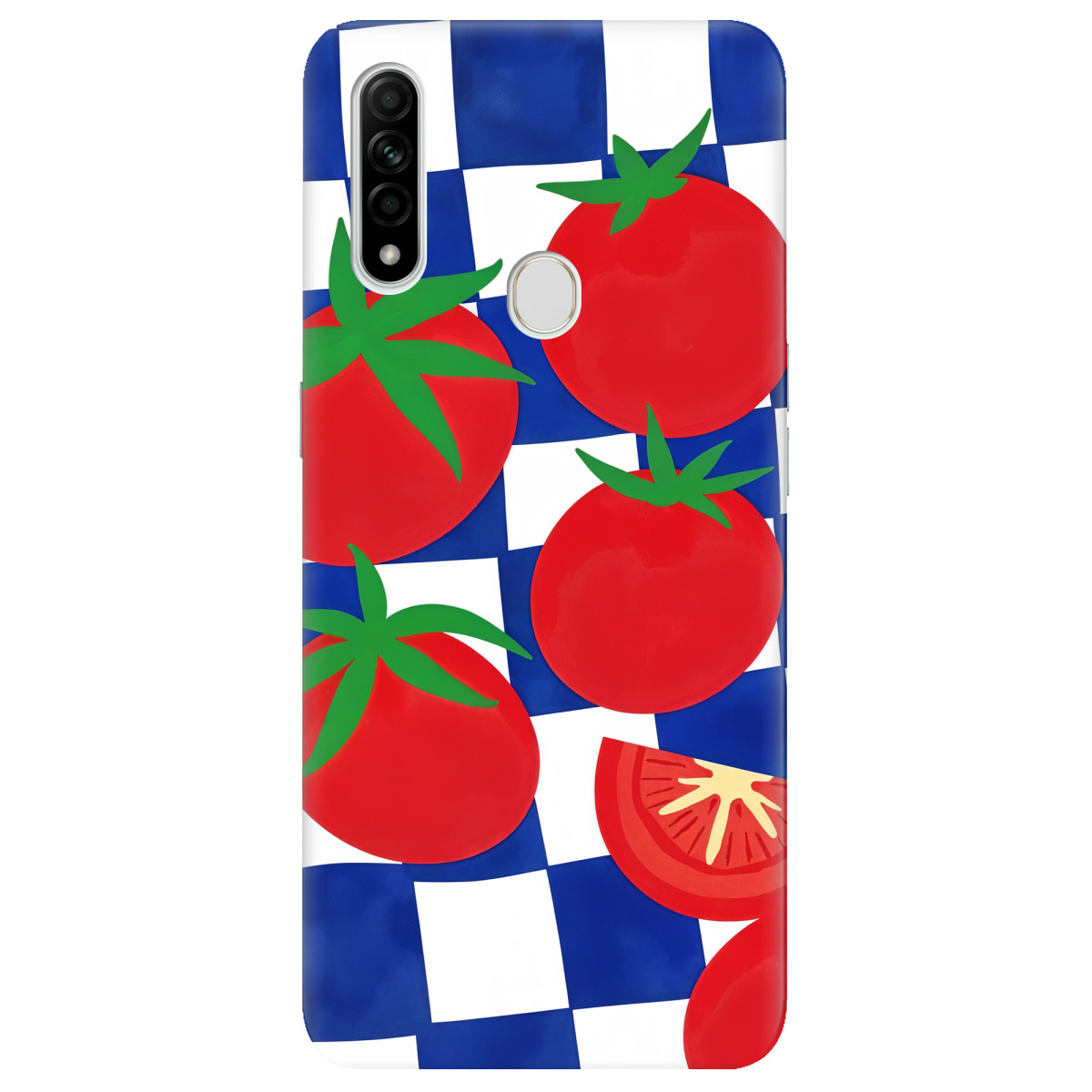Чехол для Oppo A31 Веселі томати - фото 1 - Чехлы для телефонов