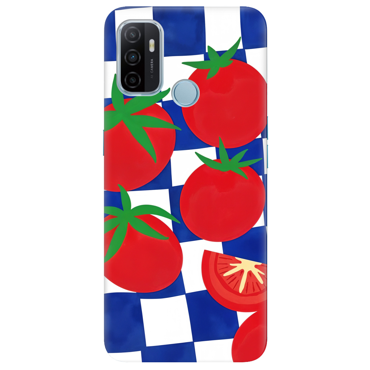 Чохол для Oppo A53/ A32/ A33 Веселі томати - фото 1 - Чохли для телефонів