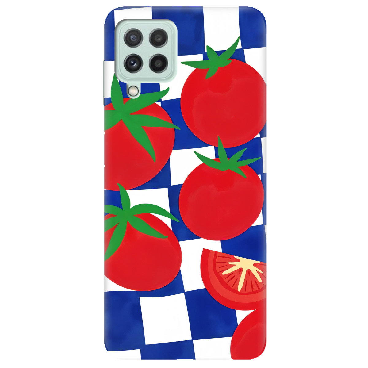 Чохол для Samsung Galaxy M32 Веселі томати - фото 1 - Чохли для телефонів