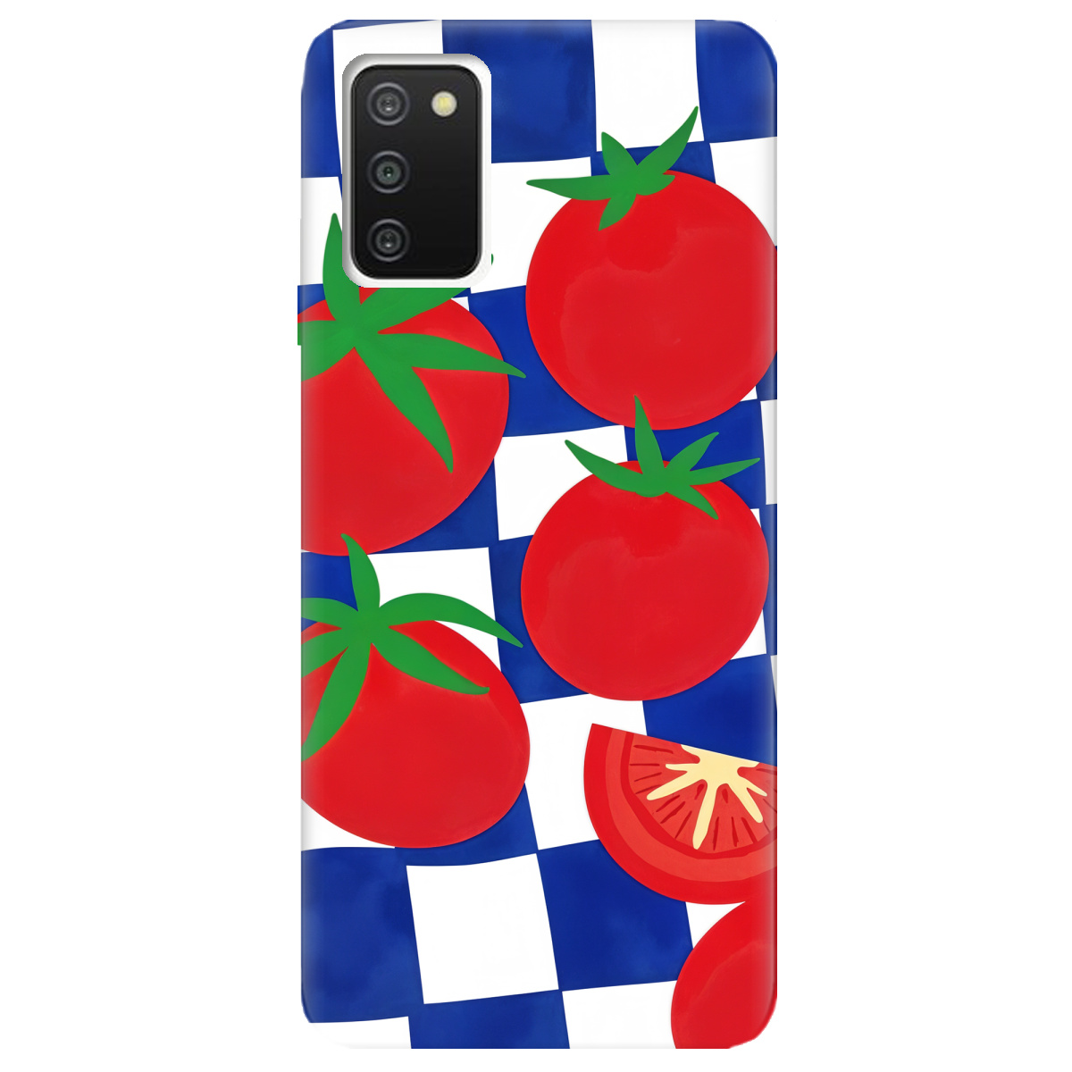 Чехол для Samsung Galaxy A03s Веселі томати - фото 1 Чехол для Samsung Galaxy A03s Веселі томати - фото 1 - Чехлы для телефонов