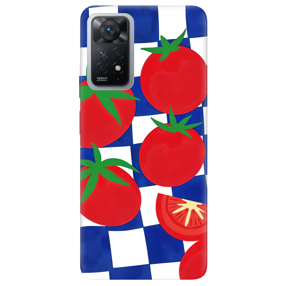 Чохол для Xiaomi Redmi Note 11 Pro Веселі томати - фото 1 - Чохли для телефонів