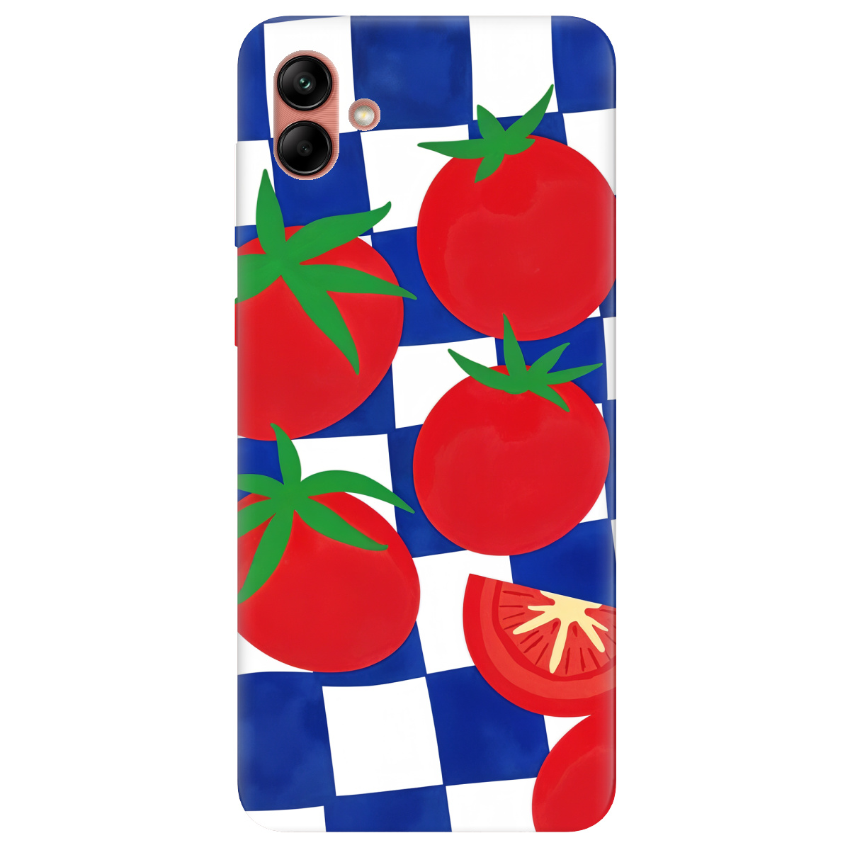 Чохол для Samsung Galaxy A04 Веселі томати - фото 1 - Чохли для телефонів