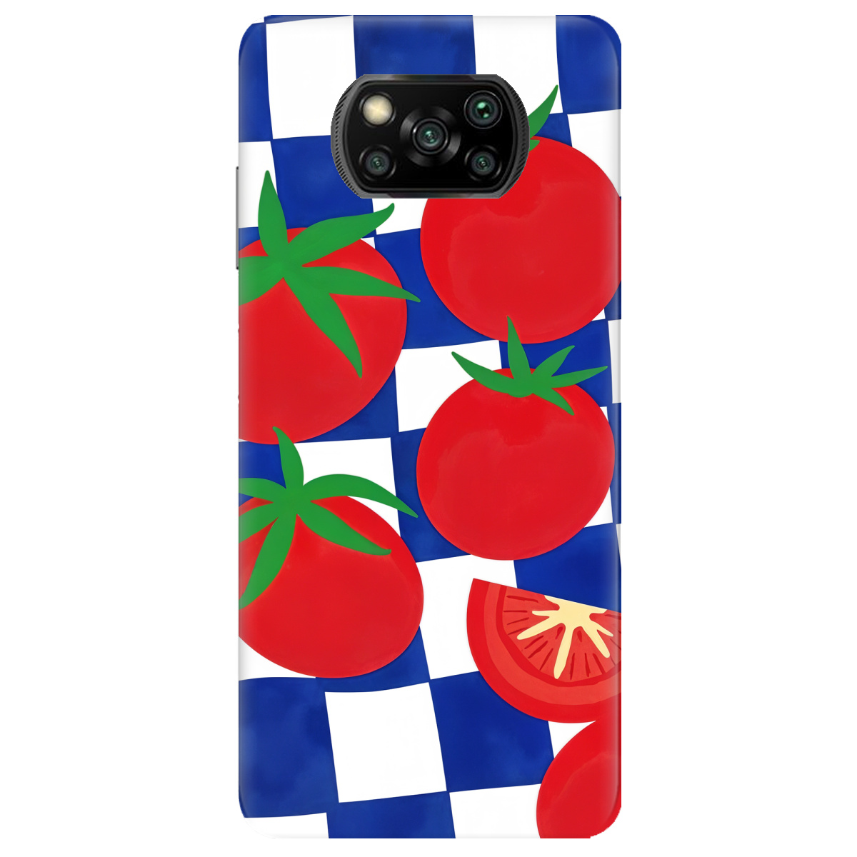 Чехол для Xiaomi Poco X3 Pro Веселі томати - фото 1 - Чехлы для телефонов