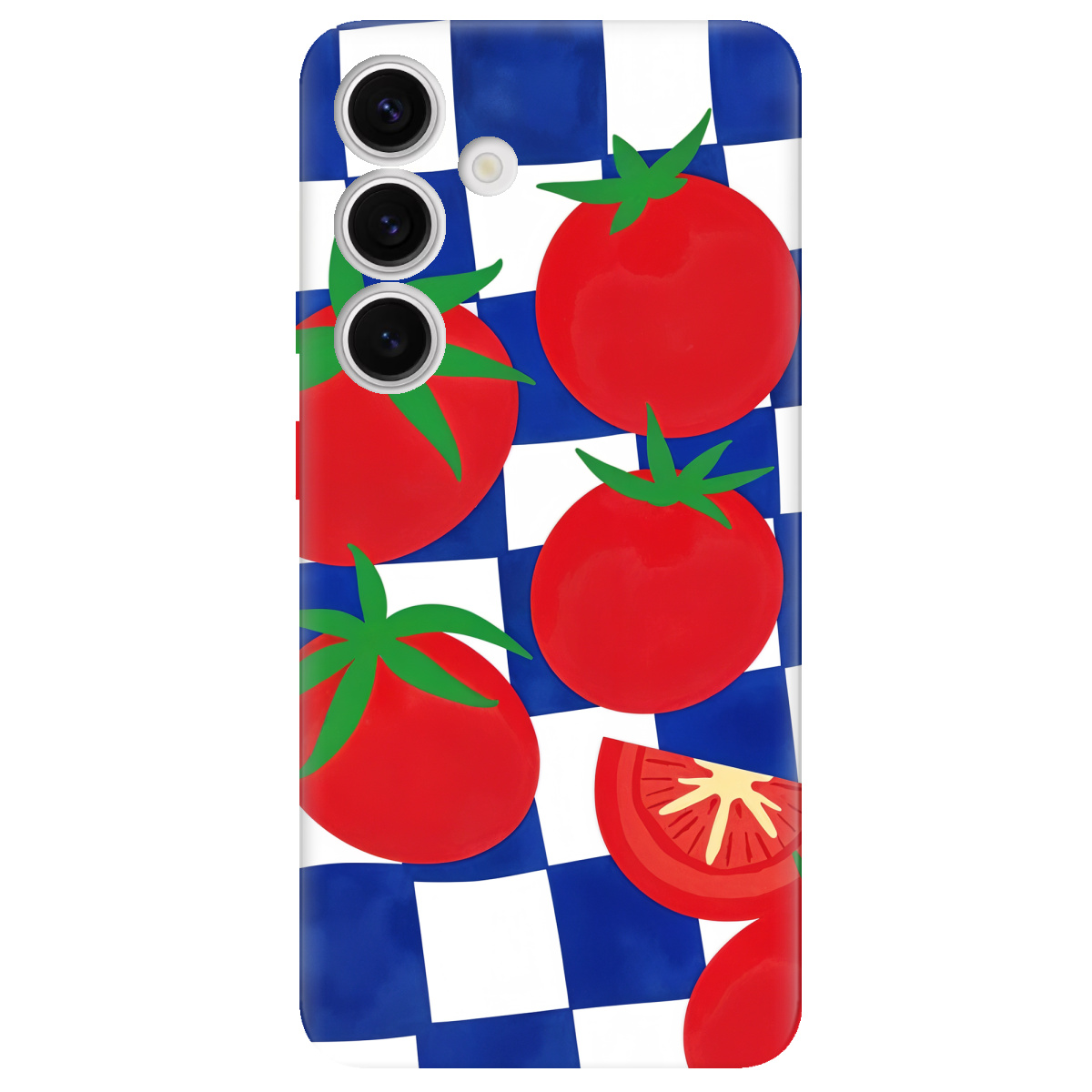 Чехол для Samsung Galaxy S24 Веселі томати - фото 1 - Чехлы для телефонов