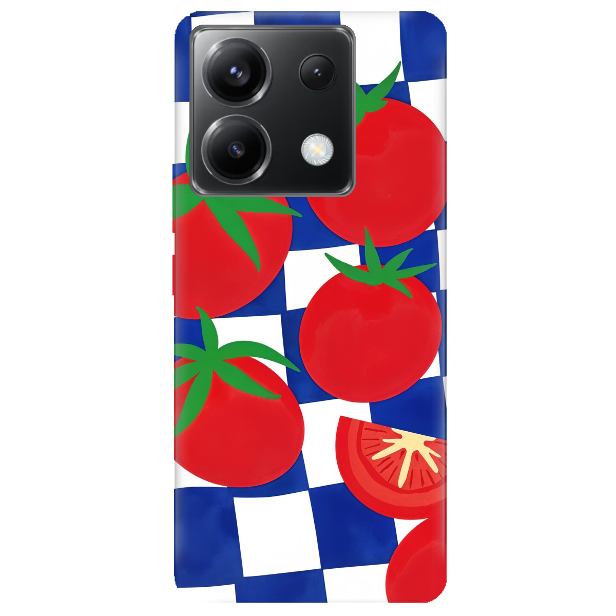 Чохол для Xiaomi Redmi Note 13 Pro 5G Веселі томати - фото 1 - Чохли для телефонів