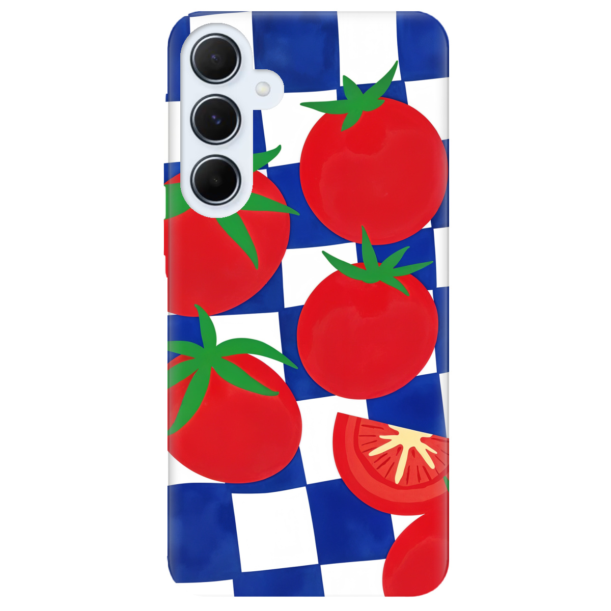 Чохол для Samsung Galaxy A55 Веселі томати - фото 1 - Чохли для телефонів