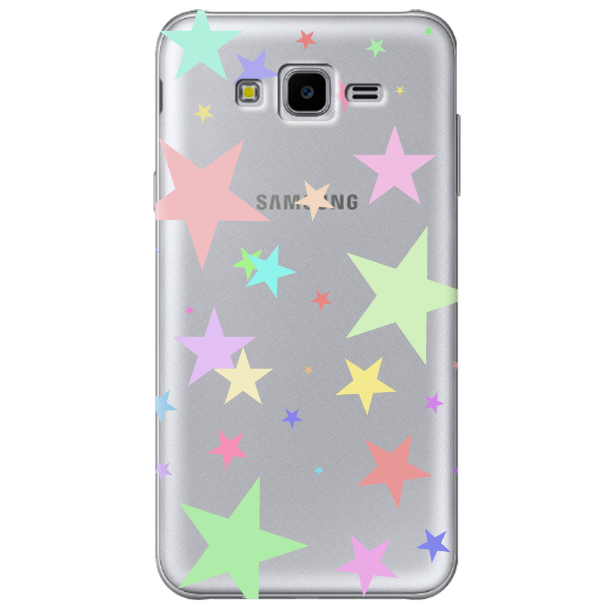 Чехол для Samsung Galaxy J7 Neo J701F / DS Яскраві зірки - фото 1 - Чехлы для телефонов