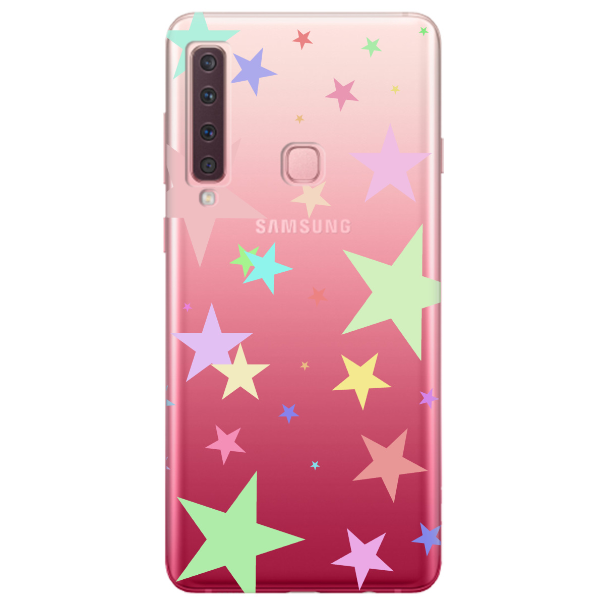 Чехол для Samsung Galaxy A9 2018 Яскраві зірки - фото 1 Чехол для Samsung Galaxy A9 2018 Яскраві зірки - фото 1 - Чехлы для телефонов