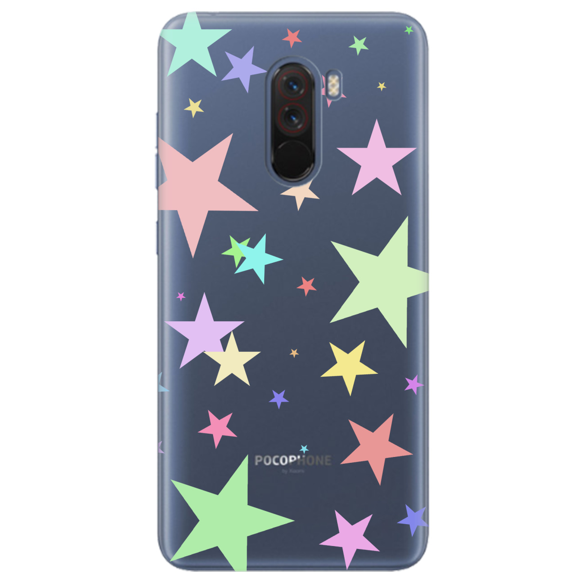 Чохол для Xiaomi Pocophone F1 Яскраві зірки - фото 1 Чохол для Xiaomi Pocophone F1 Яскраві зірки - фото 1 - Чохли для телефонів