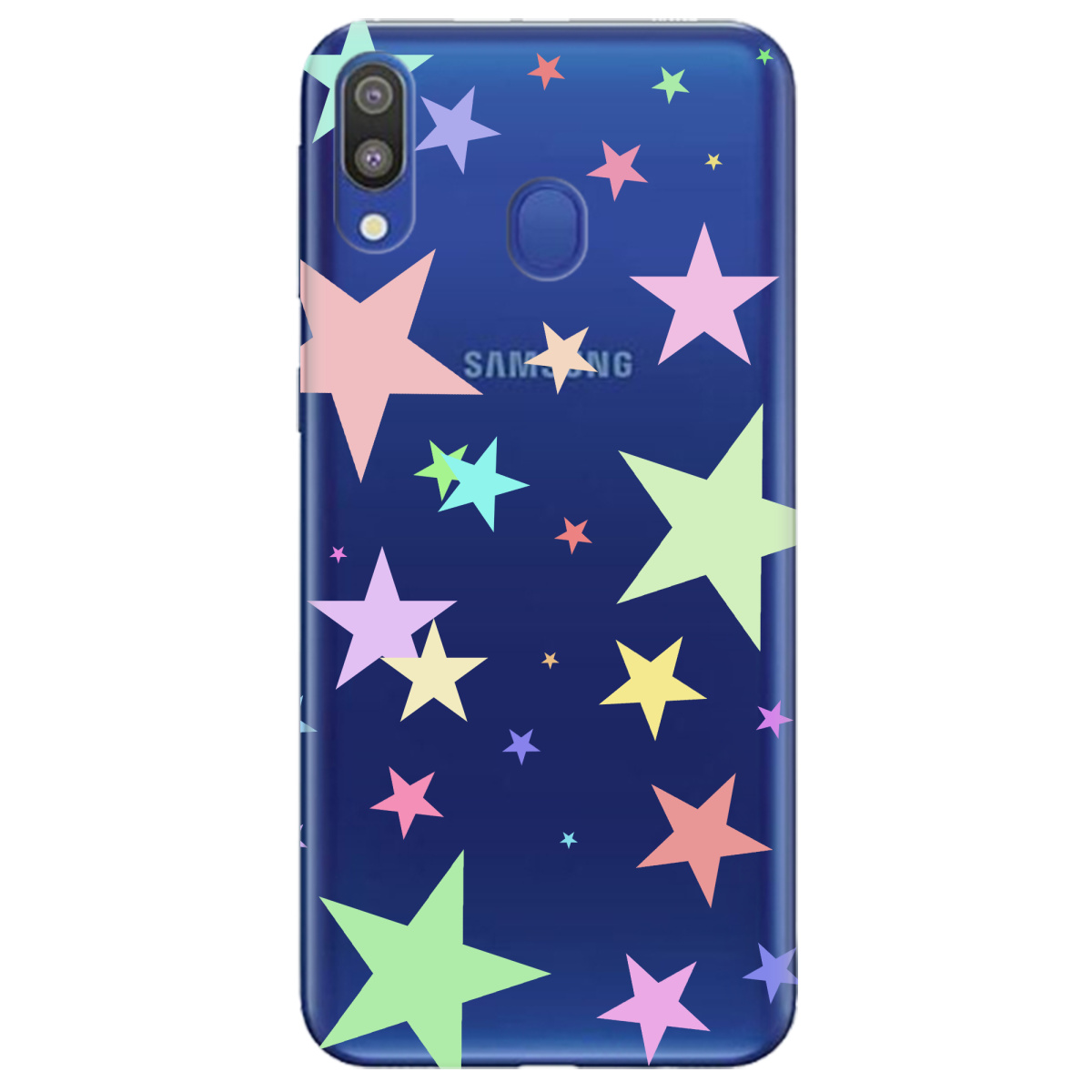 Чохол для Samsung Galaxy A40 Яскраві зірки - фото 1 Чохол для Samsung Galaxy A40 Яскраві зірки - фото 1 - Чохли для телефонів