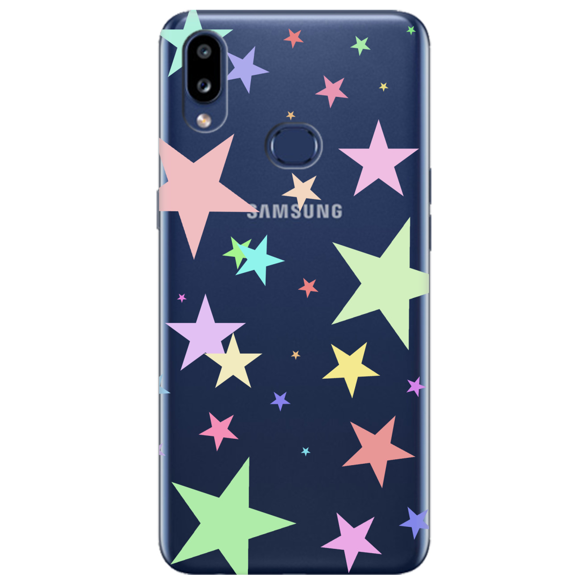 Чохол для Samsung Galaxy A10s Яскраві зірки - фото 1 Чохол для Samsung Galaxy A10s Яскраві зірки - фото 1 - Чохли для телефонів