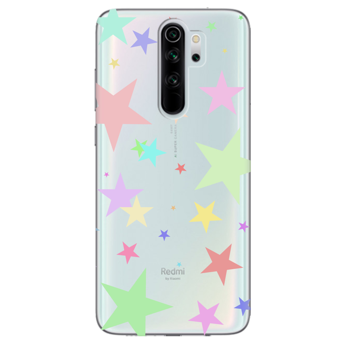 Чехол для Xiaomi Redmi Note 8 Pro Яскраві зірки - фото 1 - Чехлы для телефонов