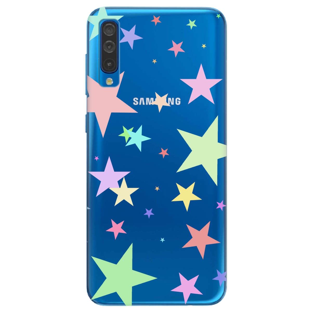 Чехол для Samsung Galaxy A30s Яскраві зірки - фото 1 Чехол для Samsung Galaxy A30s Яскраві зірки - фото 1 - Чехлы для телефонов