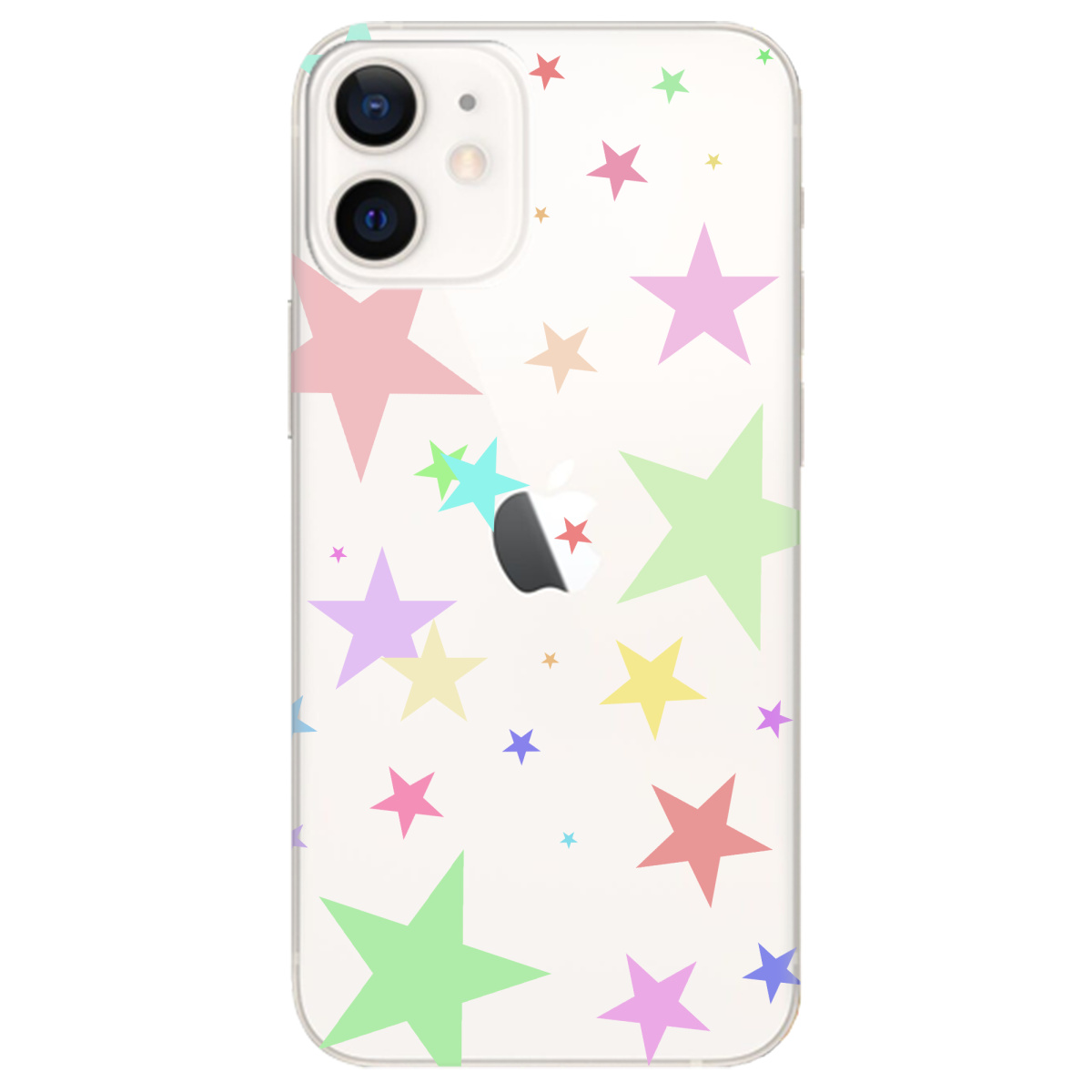 Чехол для Apple iPhone 12 Mini Яскраві зірки - фото 1 - Чехлы для телефонов