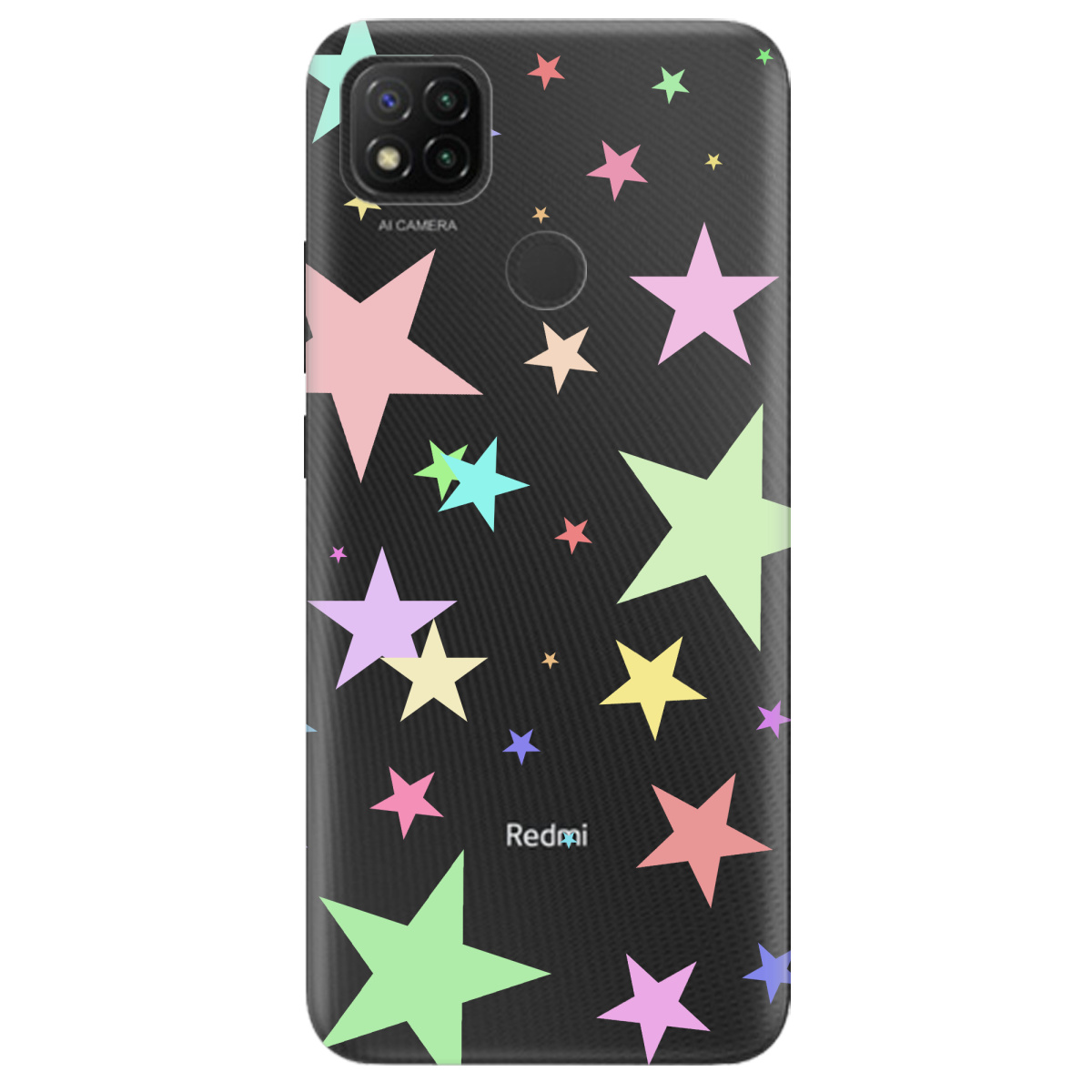 Чехол для Xiaomi Redmi 9C Яскраві зірки - фото 1 Чехол для Xiaomi Redmi 9C Яскраві зірки - фото 1 - Чехлы для телефонов