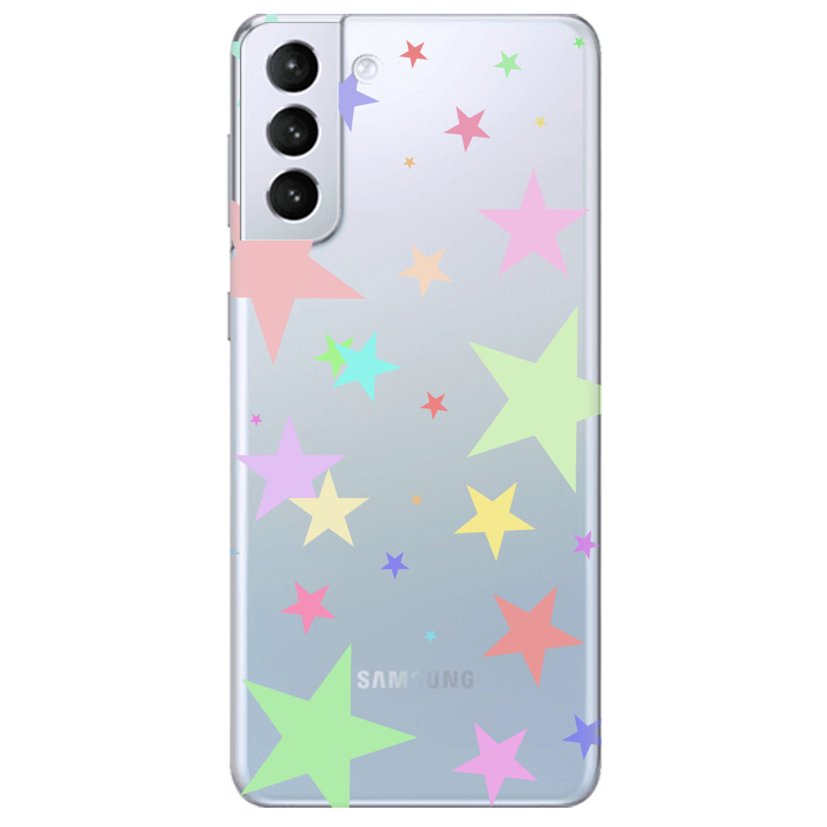 Чохол для Samsung Galaxy S21 Яскраві зірки - фото 1 - Чохли для телефонів