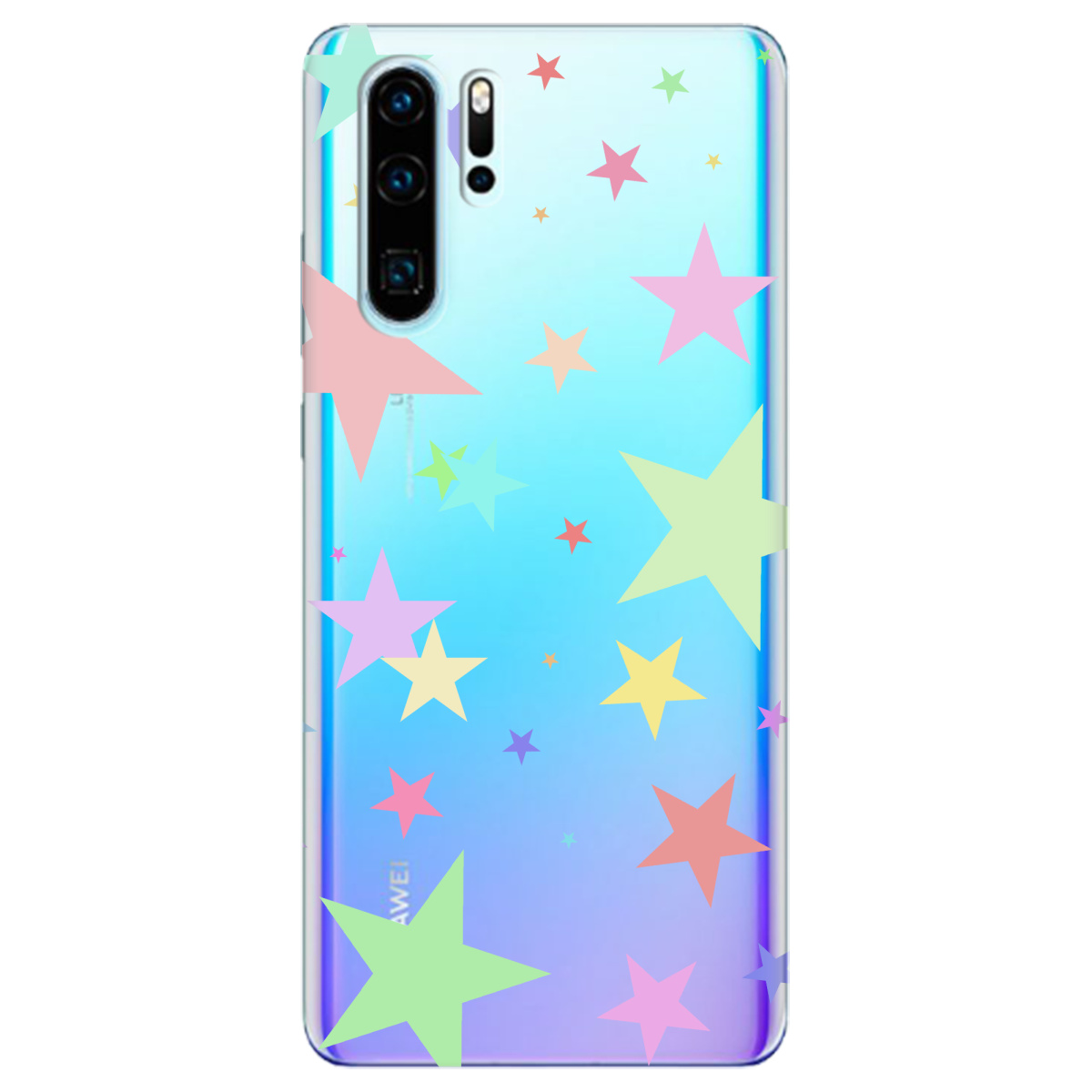 Чехол для Huawei P30 Pro Яскраві зірки - фото 1 Чехол для Huawei P30 Pro Яскраві зірки - фото 1 - Чехлы для телефонов