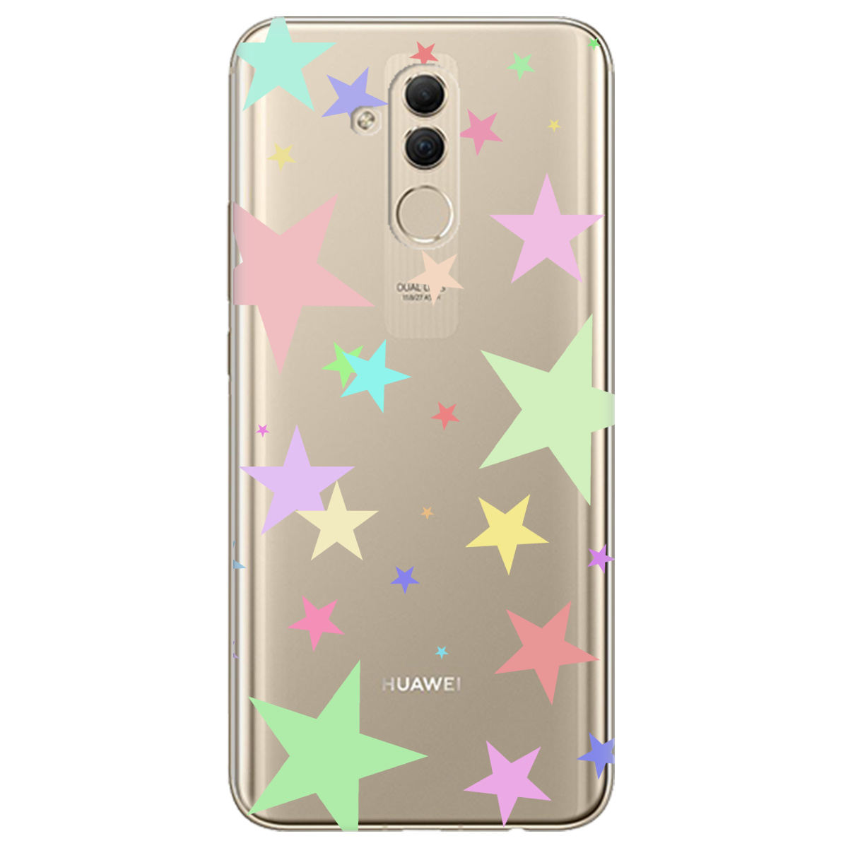 Чохол для Huawei Mate 20 Lite Яскраві зірки - фото 1 Чохол для Huawei Mate 20 Lite Яскраві зірки - фото 1 - Чохли для телефонів