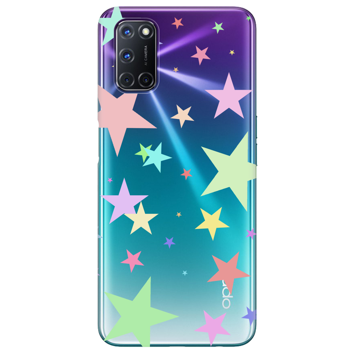 Чехол для Oppo A52/ A72/ A92 Яскраві зірки - фото 1 - Чехлы для телефонов