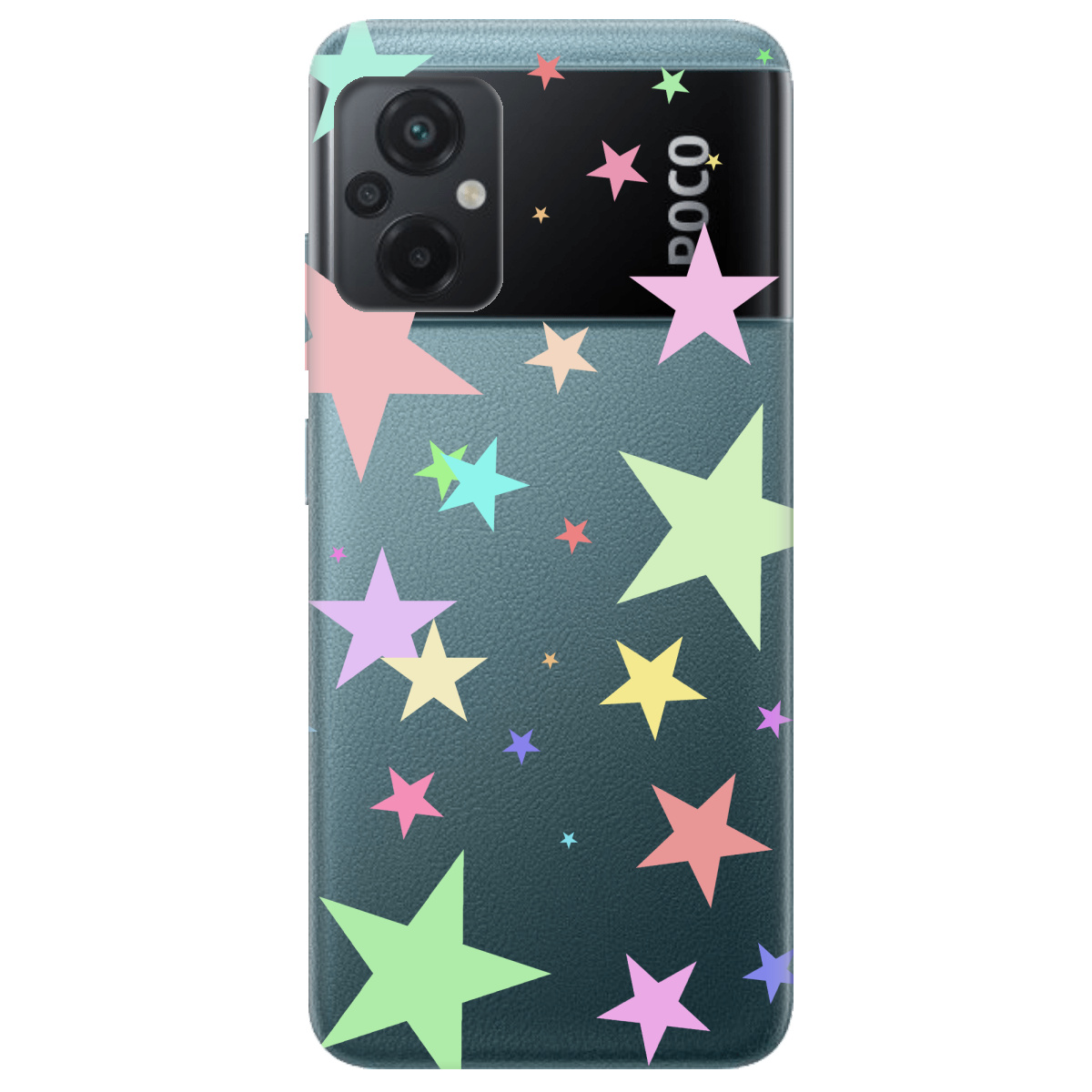 Чехол для Xiaomi Poco M5 Яскраві зірки - фото 1 - Чехлы для телефонов