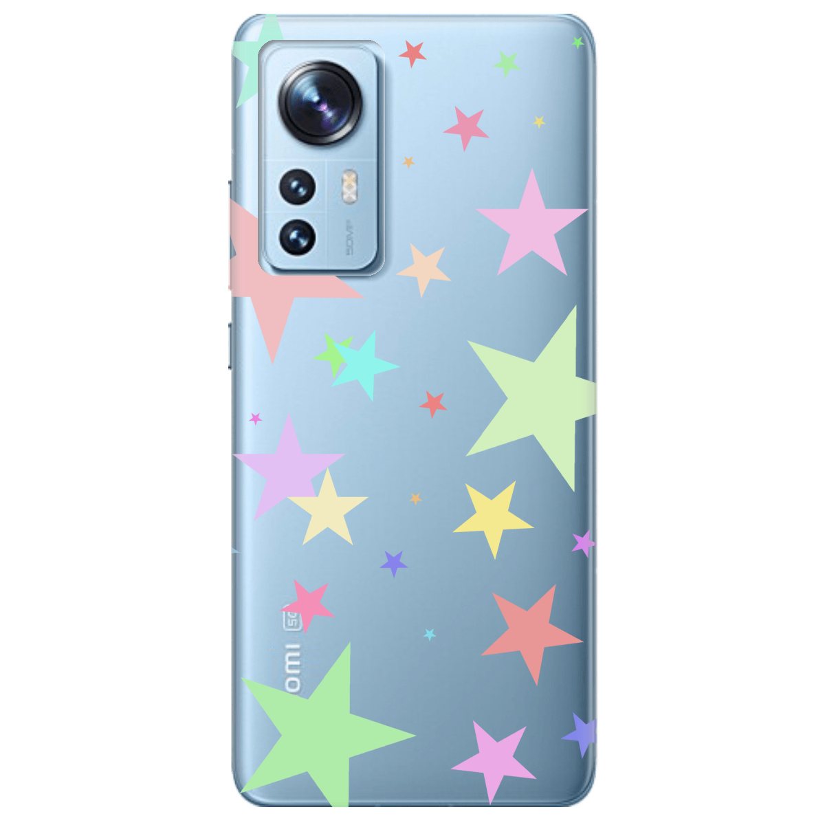 Чохол для Xiaomi 12 Яскраві зірки - фото 1 Чохол для Xiaomi 12 Яскраві зірки - фото 1 - Чохли для телефонів