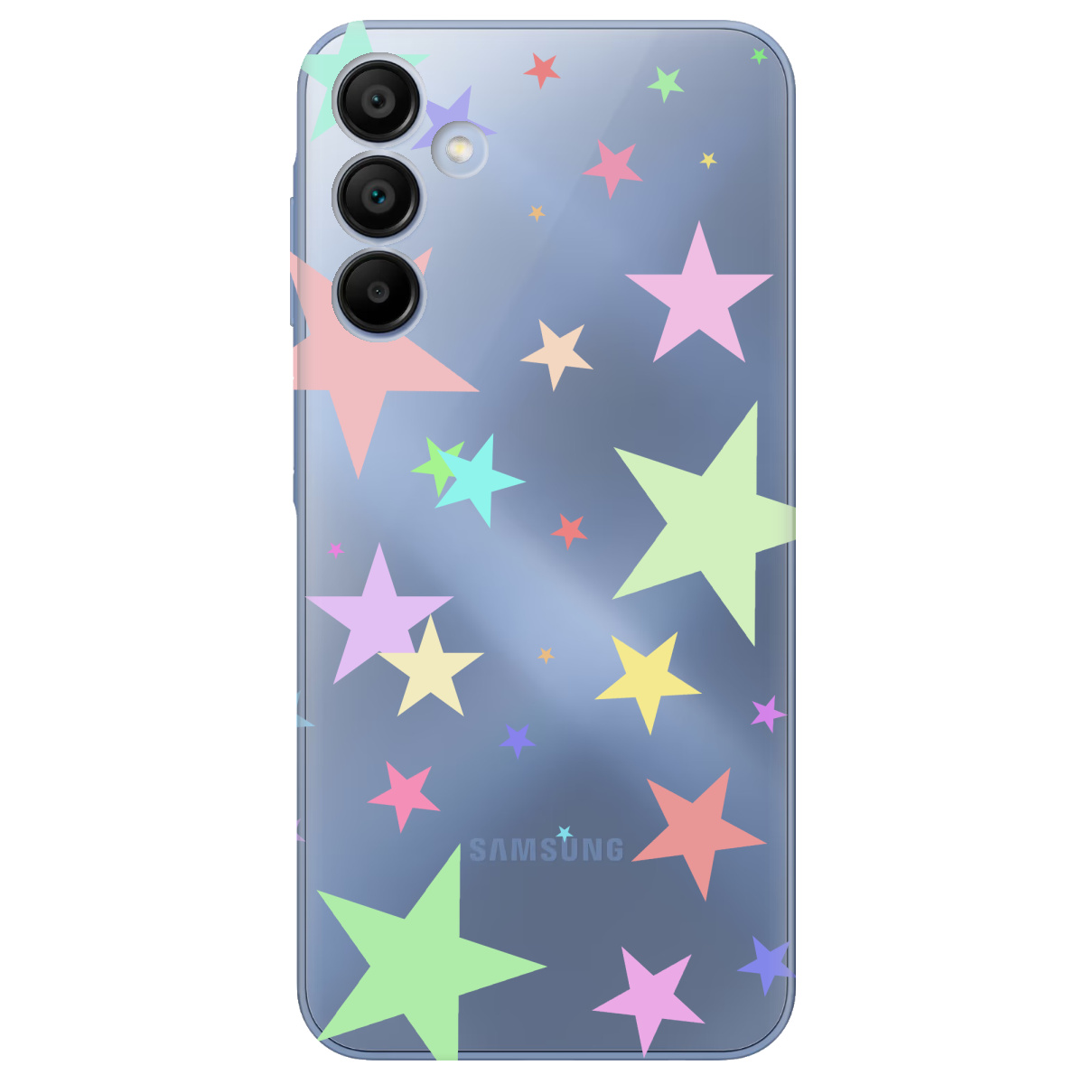 Чохол для Samsung Galaxy A15 Яскраві зірки - фото 1 Чохол для Samsung Galaxy A15 Яскраві зірки - фото 1 - Чохли для телефонів