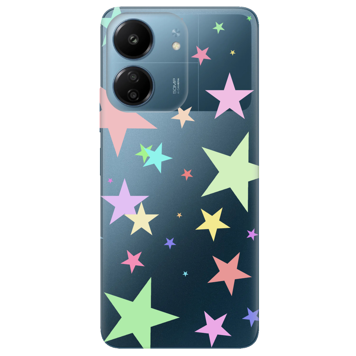 Чохол для Xiaomi Redmi 13C Яскраві зірки - фото 1 - Чохли для телефонів