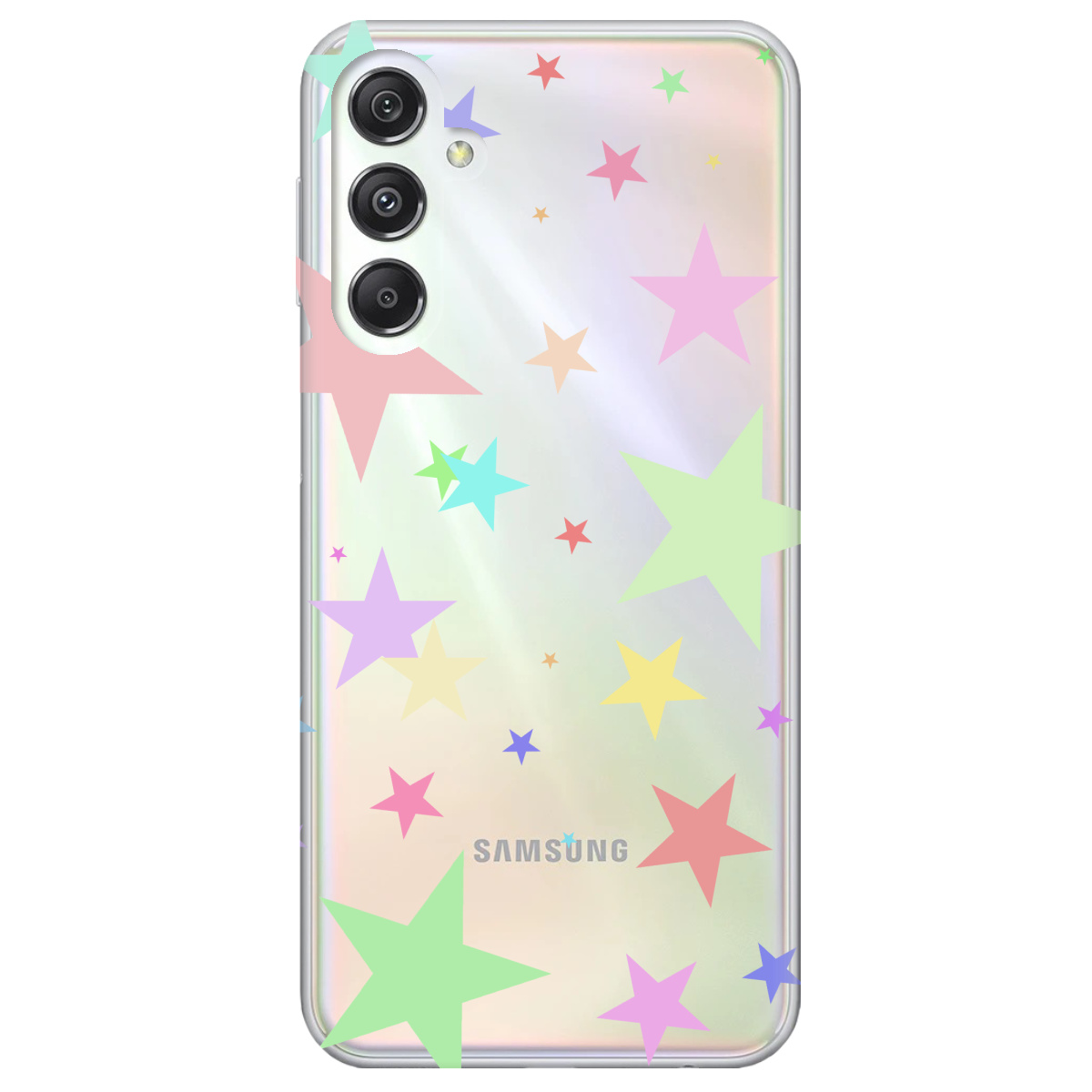 Чехол для Samsung Galaxy M34 5G Яскраві зірки - фото 1 Чехол для Samsung Galaxy M34 5G Яскраві зірки - фото 1 - Чехлы для телефонов