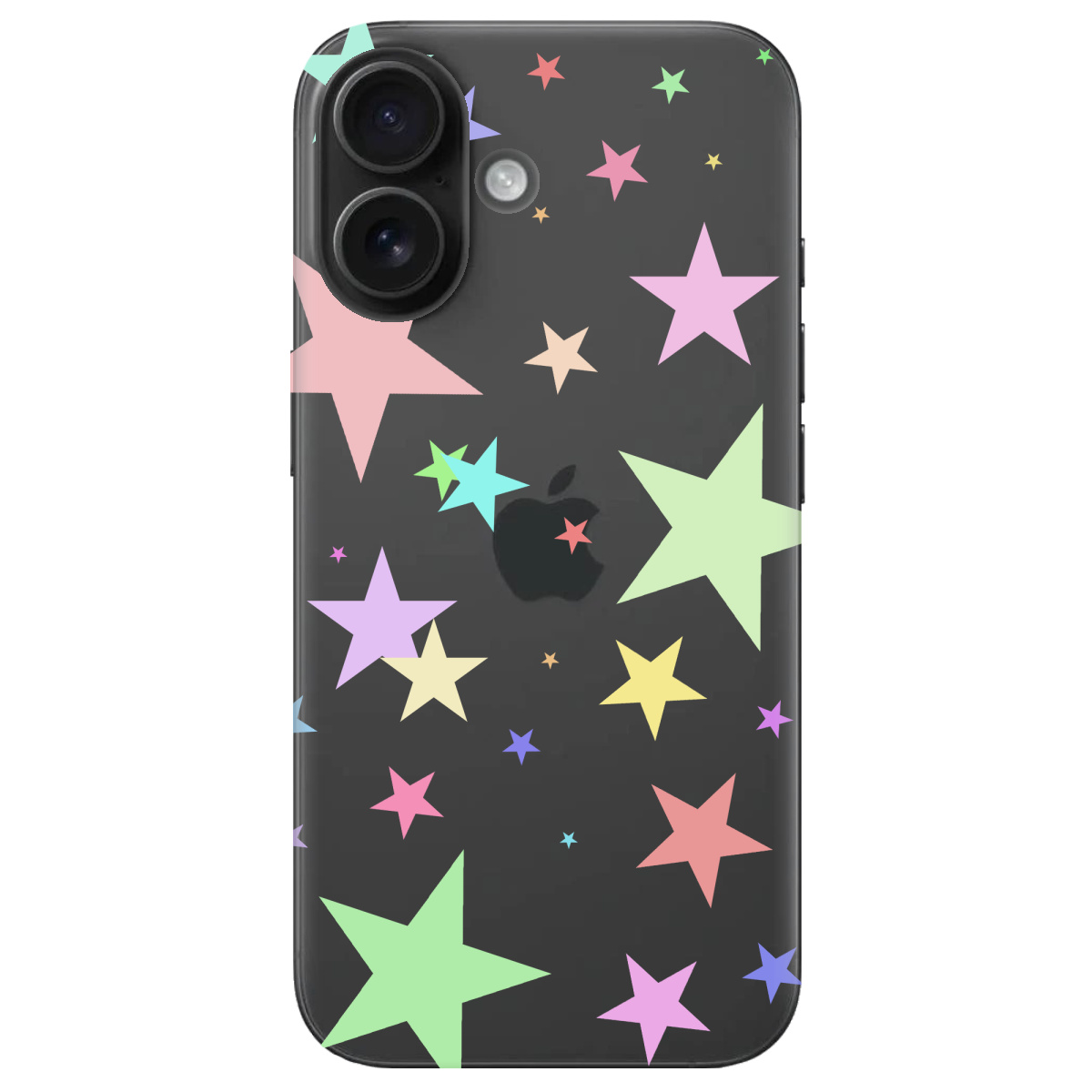 Чохол для Apple iPhone 16 Plus Яскраві зірки - фото 1 Чохол для Apple iPhone 16 Plus Яскраві зірки - фото 1 - Чохли для телефонів