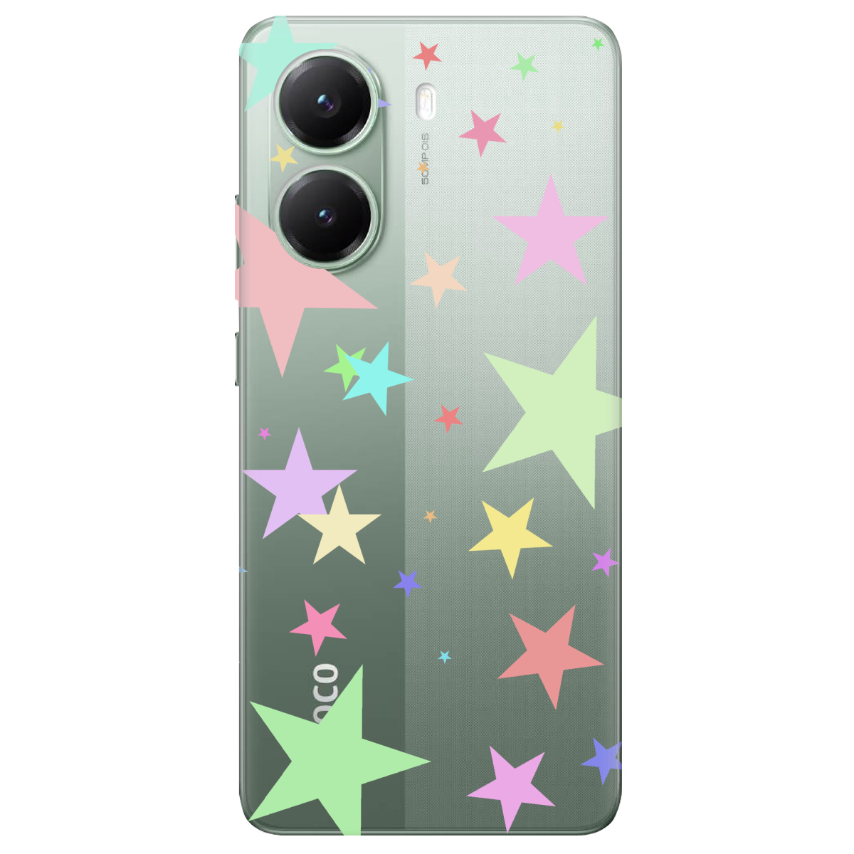 Чехол для Xiaomi Poco X7 Pro Яскраві зірки - фото 1 Чехол для Xiaomi Poco X7 Pro Яскраві зірки - фото 1 - Чехлы для телефонов