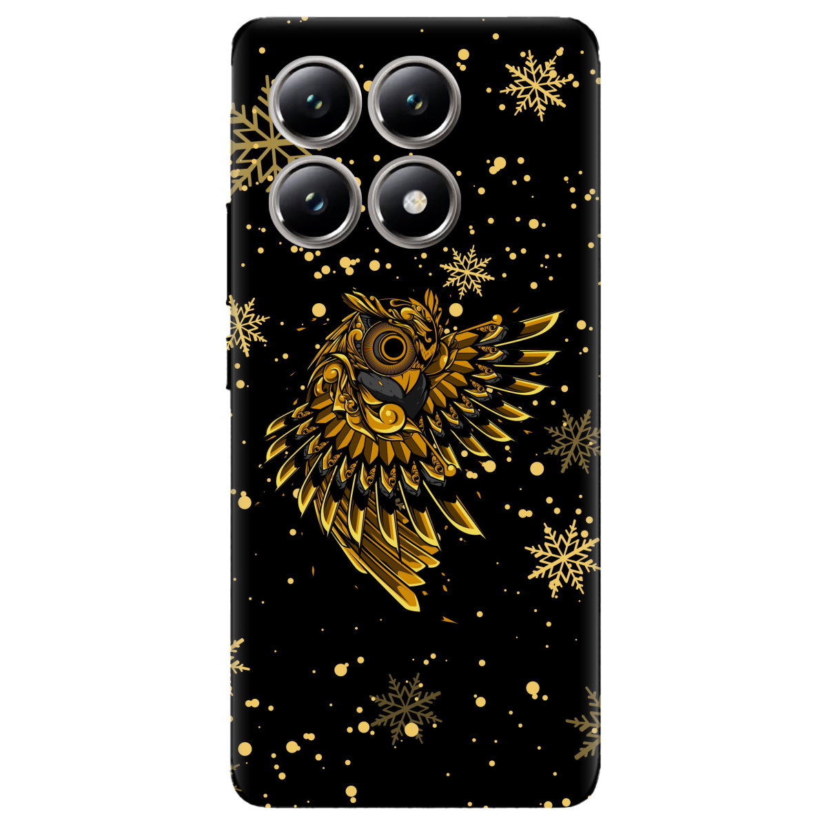 Чохол для Xiaomi 14T Gold sova - фото 1 - Чохли для телефонів