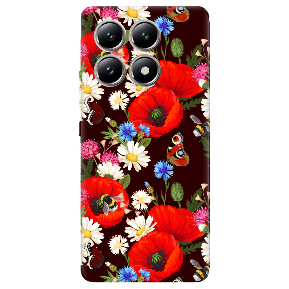 Чохол для Xiaomi 14T Лугові квіти - фото 1 - Чохли для телефонів