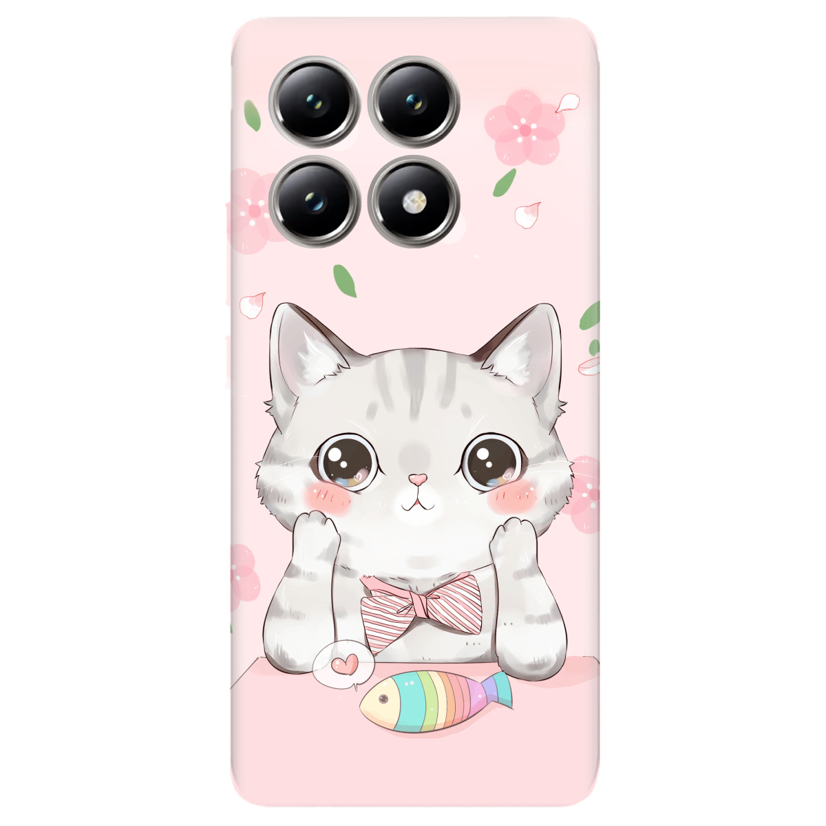 Чехол для Xiaomi 14T Kitty Cat - фото 1 Чехол для Xiaomi 14T Kitty Cat - фото 1 - Чехлы для телефонов