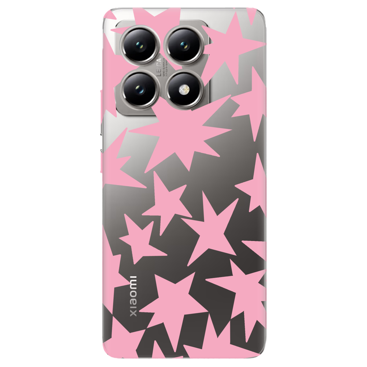 Чехол для Xiaomi 14T Pink Star - фото 1 Чехол для Xiaomi 14T Pink Star - фото 1 - Чехлы для телефонов