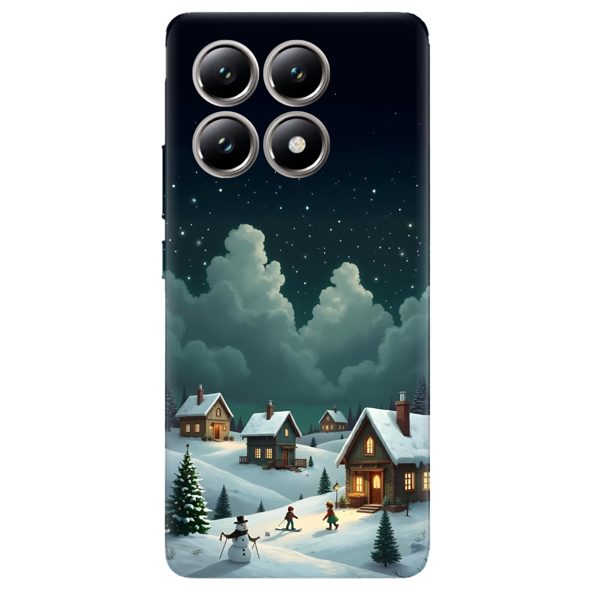 Чохол для Xiaomi 14T Winter Night - фото 1 Чохол для Xiaomi 14T Winter Night - фото 1 - Чохли для телефонів